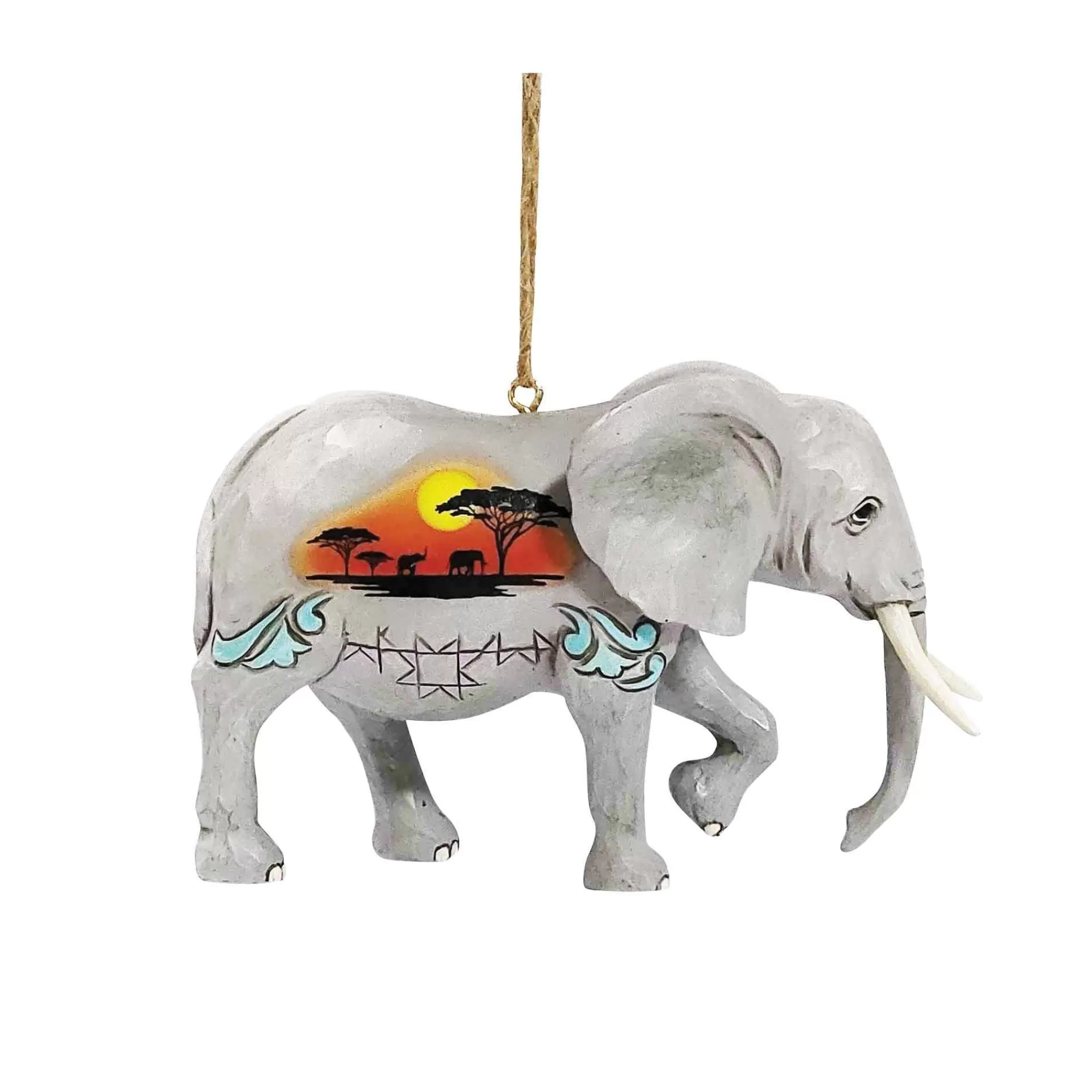 Jim Shore Animal Planet African Elephant Ornament