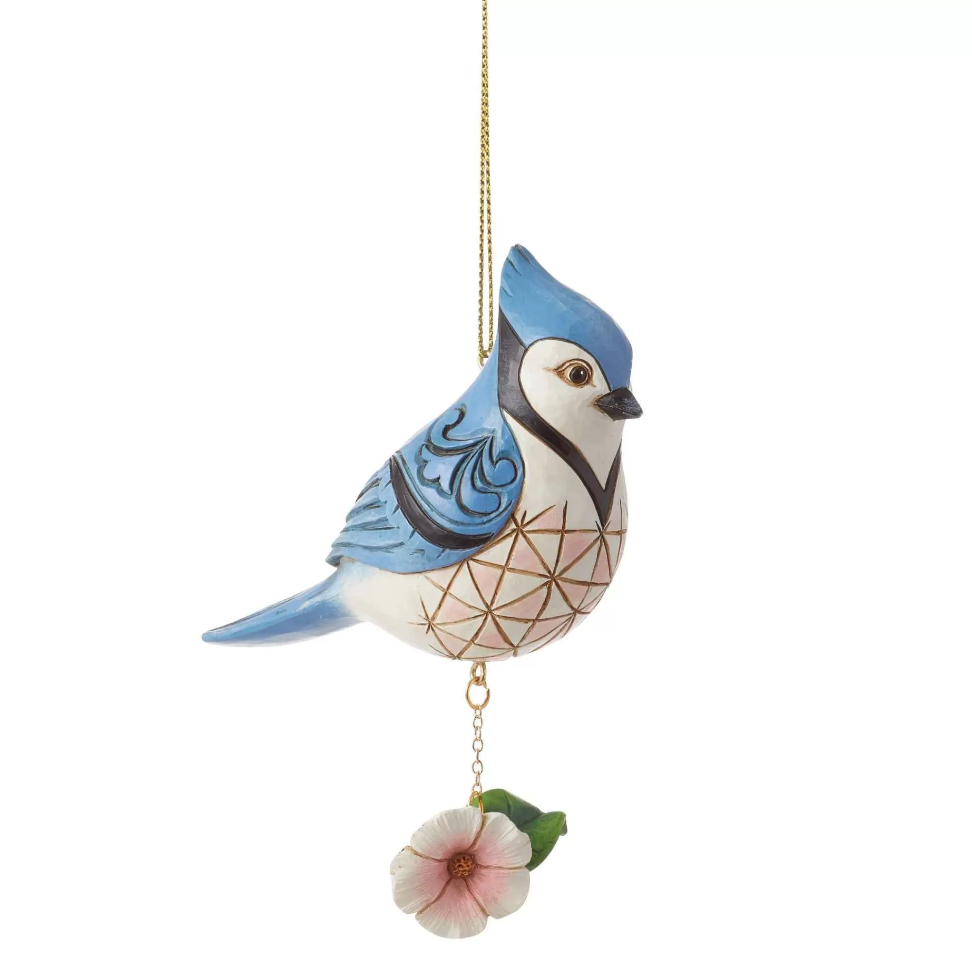 Jim Shore Heartwood Creek Blue Jay Ornament