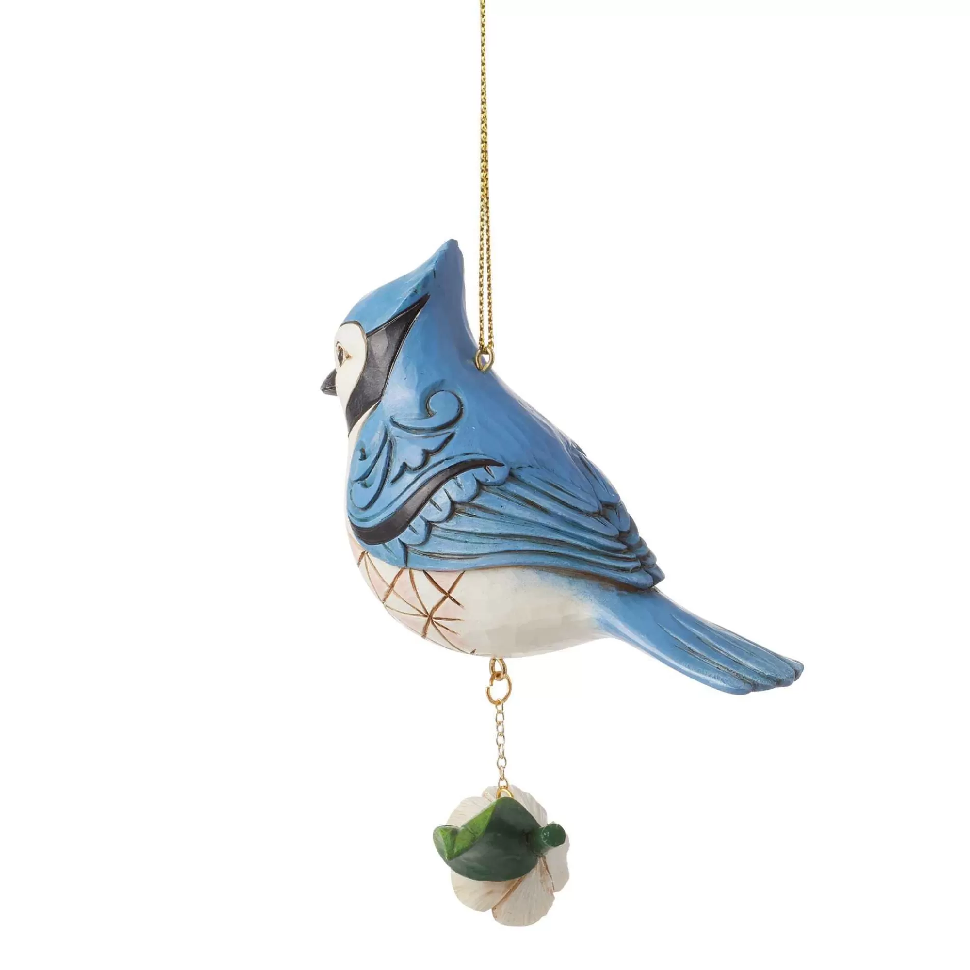 Jim Shore Heartwood Creek Blue Jay Ornament