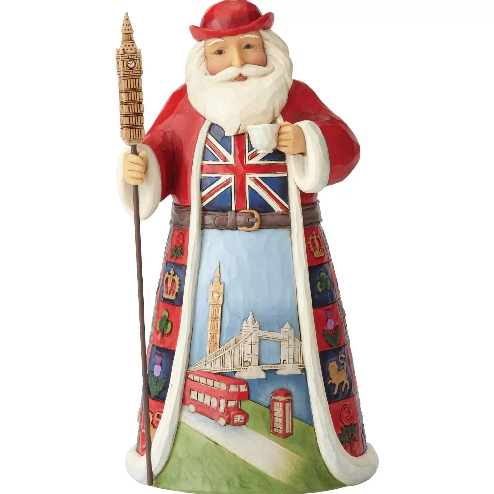 Jim Shore Heartwood Creek British Santa