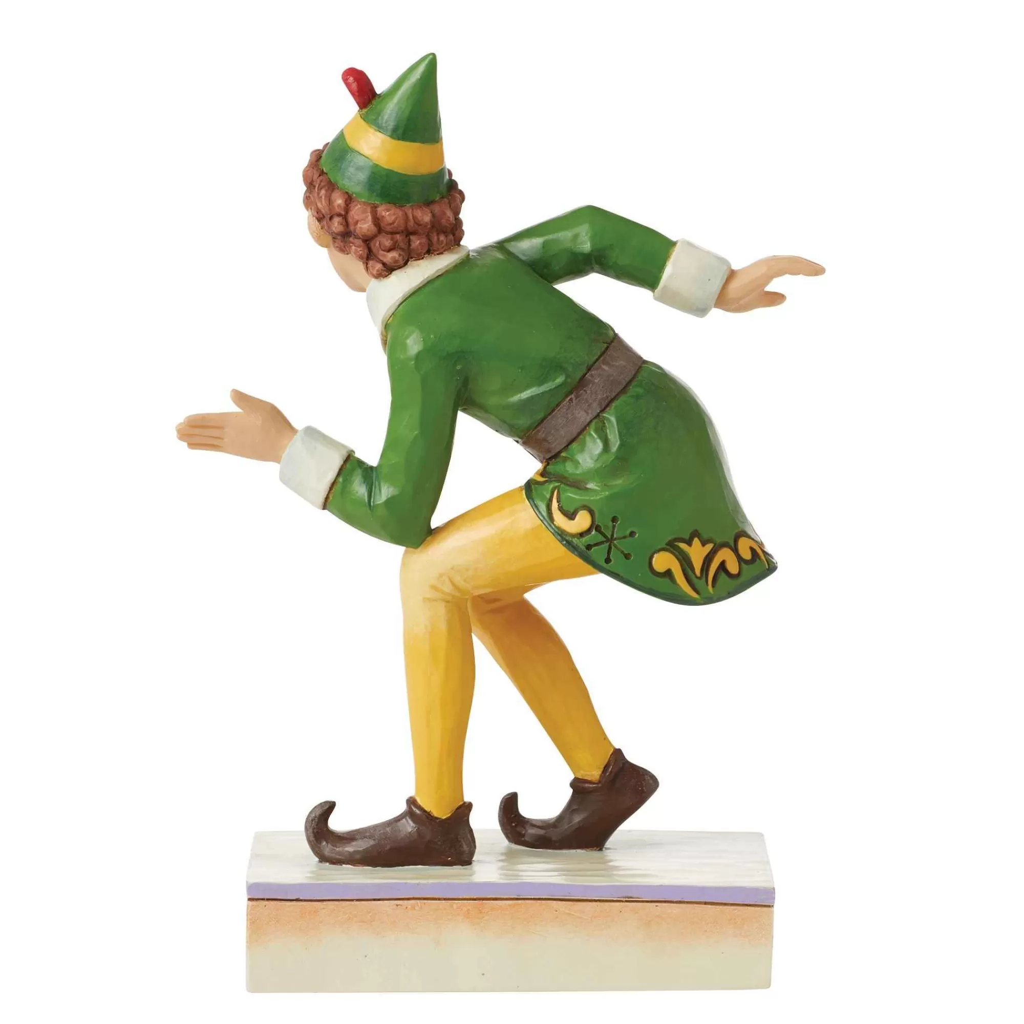 Elf by Jim Shore Buddy Elf In Crouching Pose