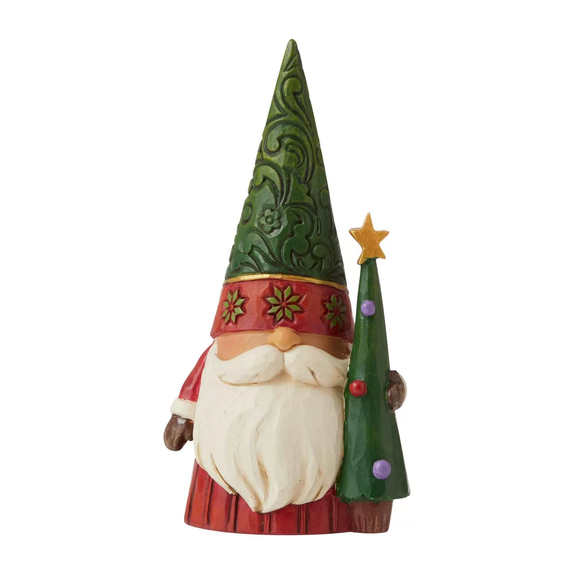 Jim Shore Heartwood Creek Christmas Gnome With Tree