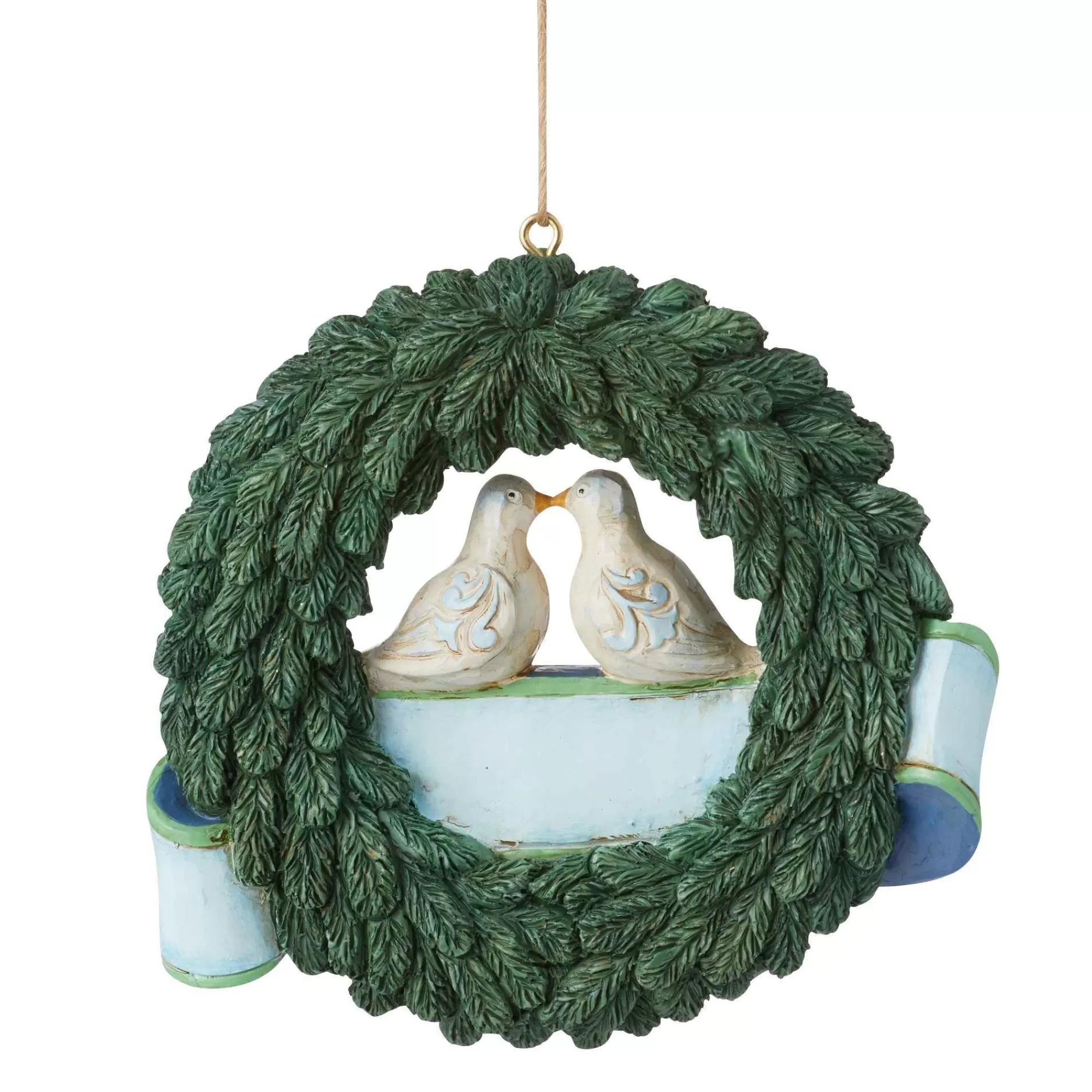 Jim Shore Heartwood Creek Christmas Together Wreath Orn