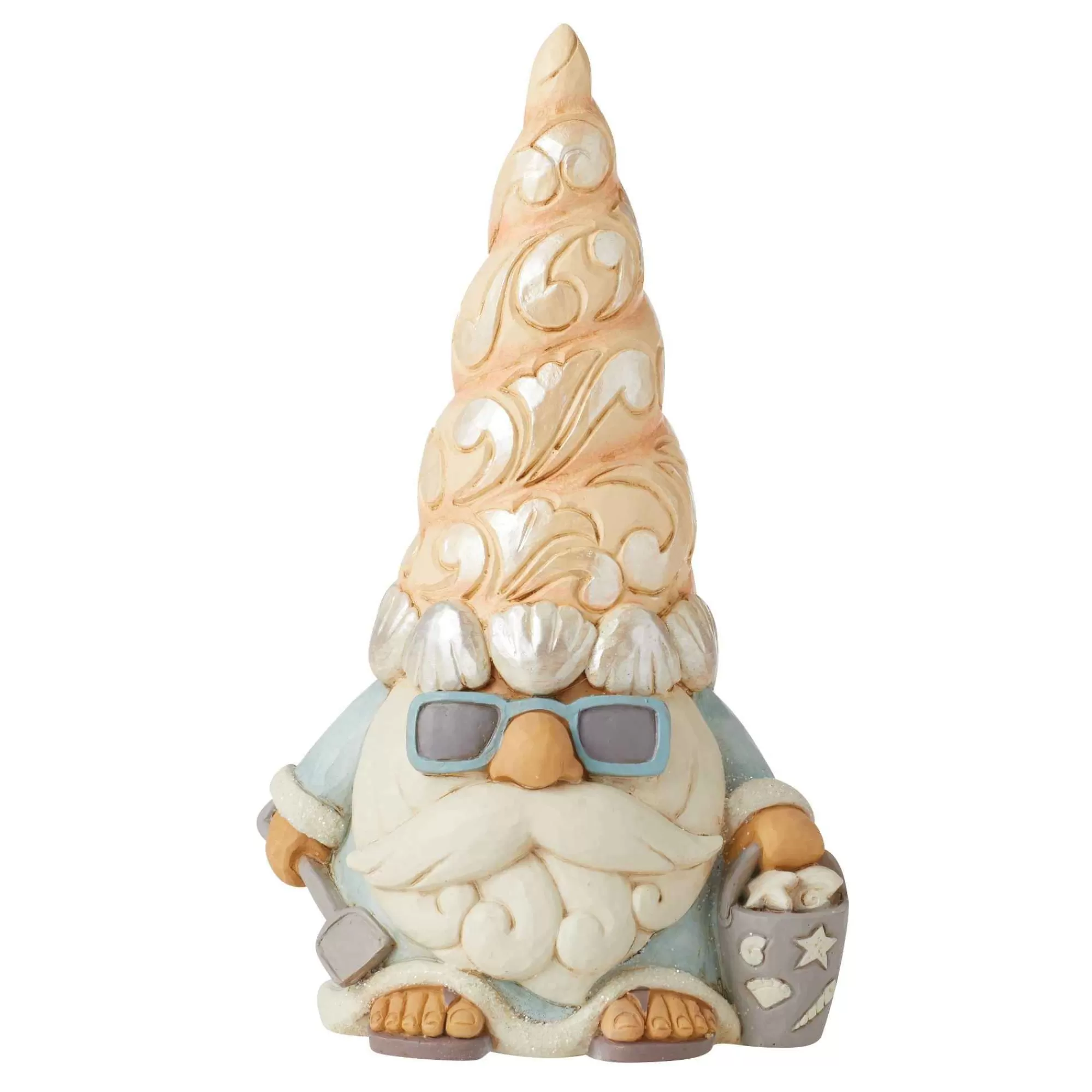 Jim Shore Heartwood Creek Coastal Gnome With Sunglasses