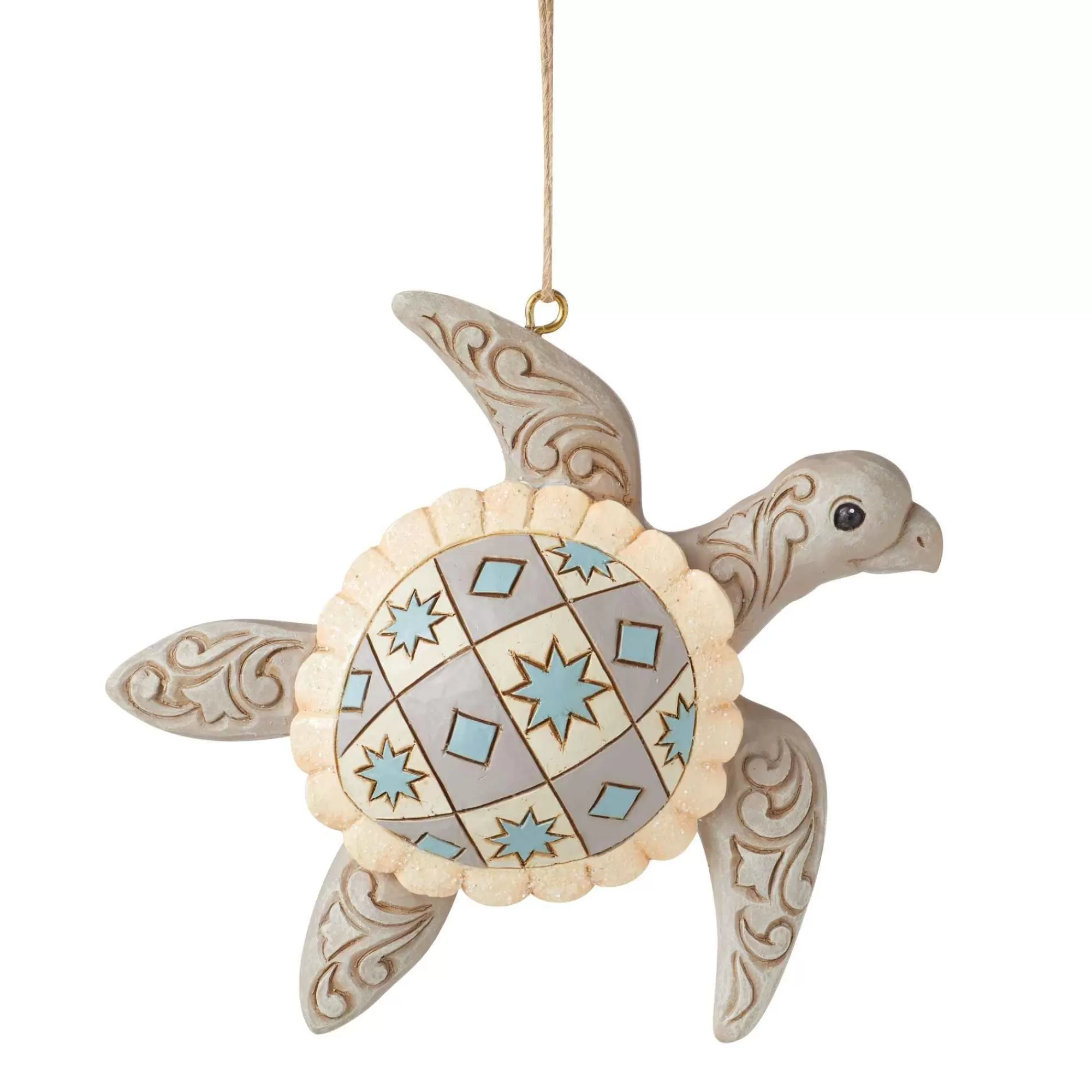 Jim Shore Heartwood Creek Coastal Sea Turtle Ornament