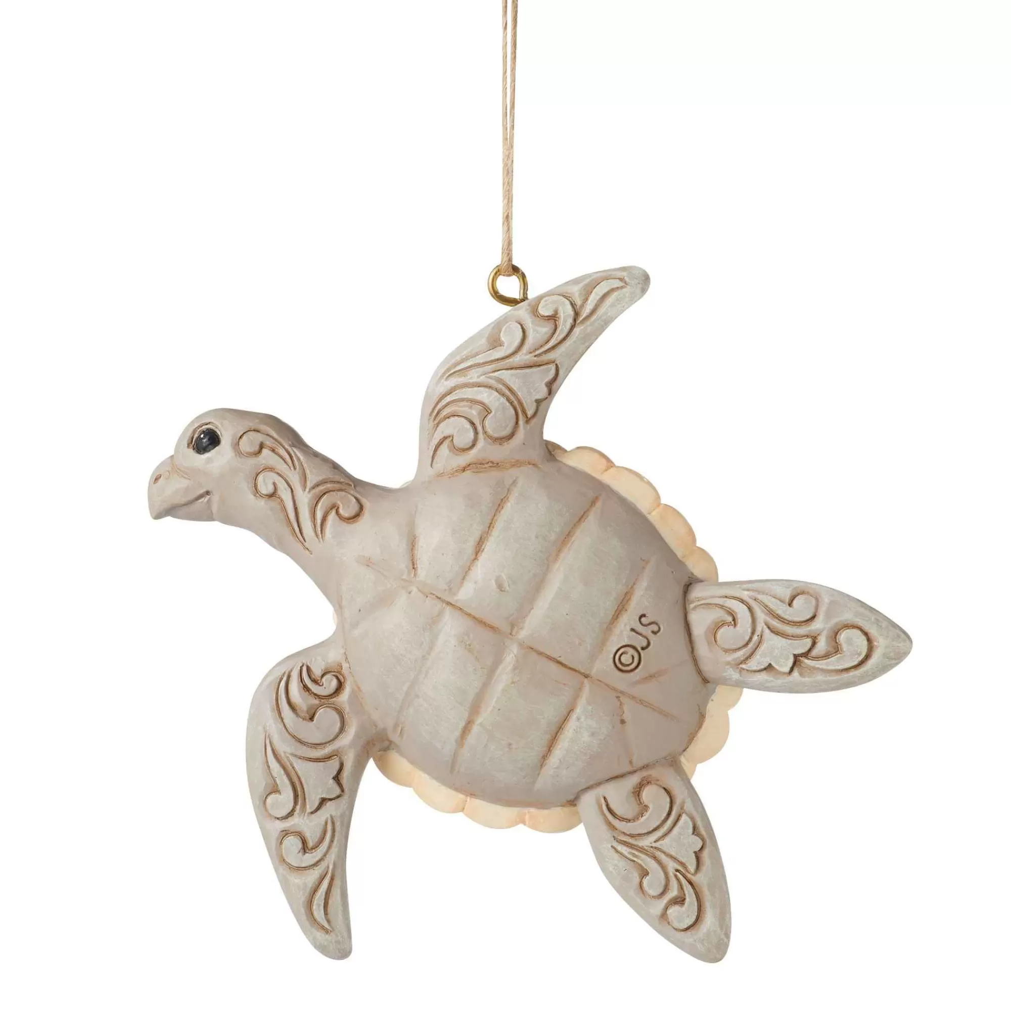 Jim Shore Heartwood Creek Coastal Sea Turtle Ornament