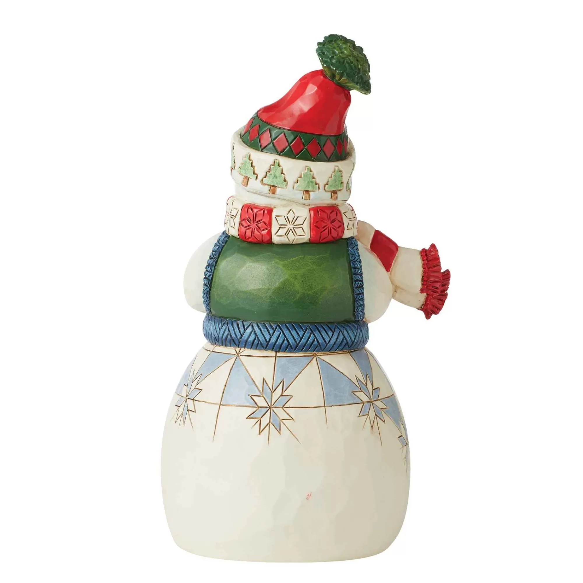 Jim Shore Heartwood Creek Cozy Snowman Figurine