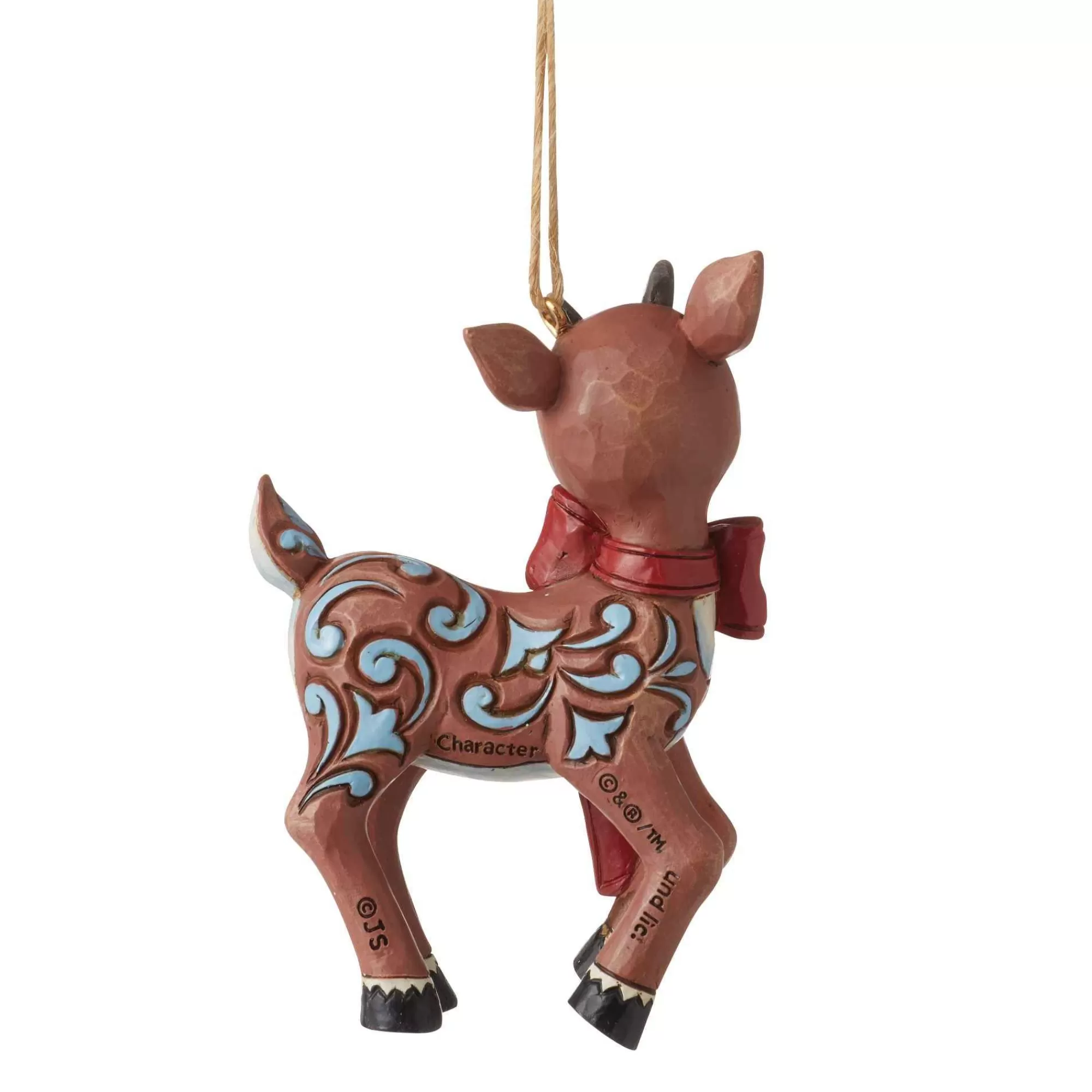 Rudolph Traditions by Jim Shore Dated 2023 Rudolph Ornament