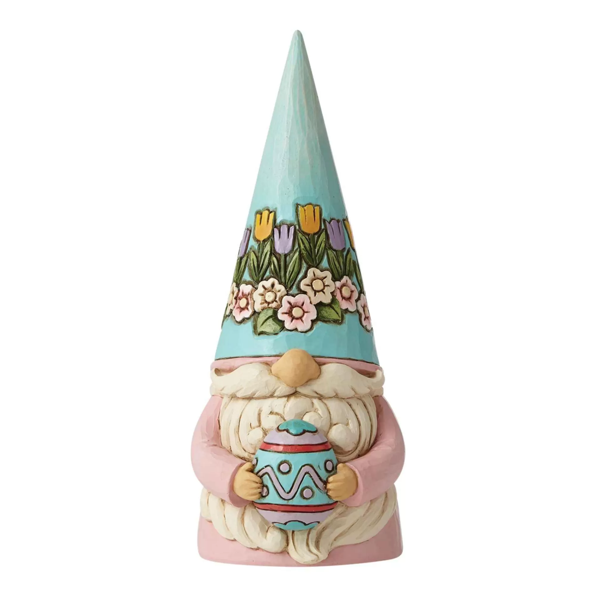 Jim Shore Heartwood Creek Easter Gnome Holding Egg