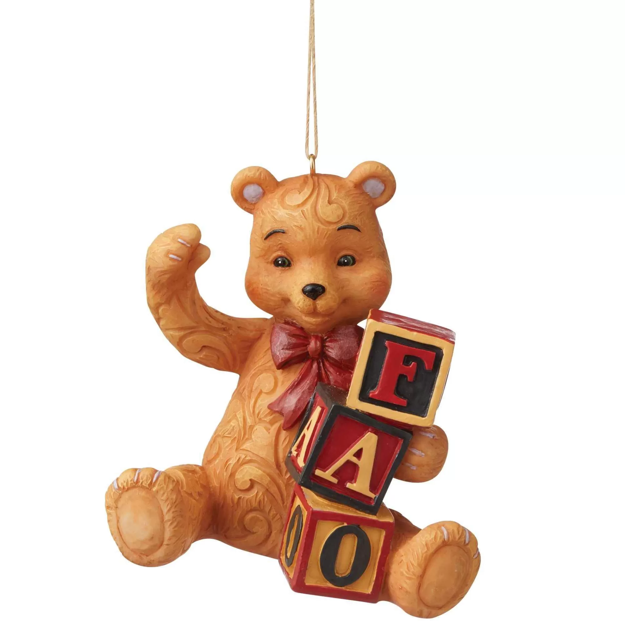 FAO Schwarz by Jim Shore Fao Teddy Bear Ornament