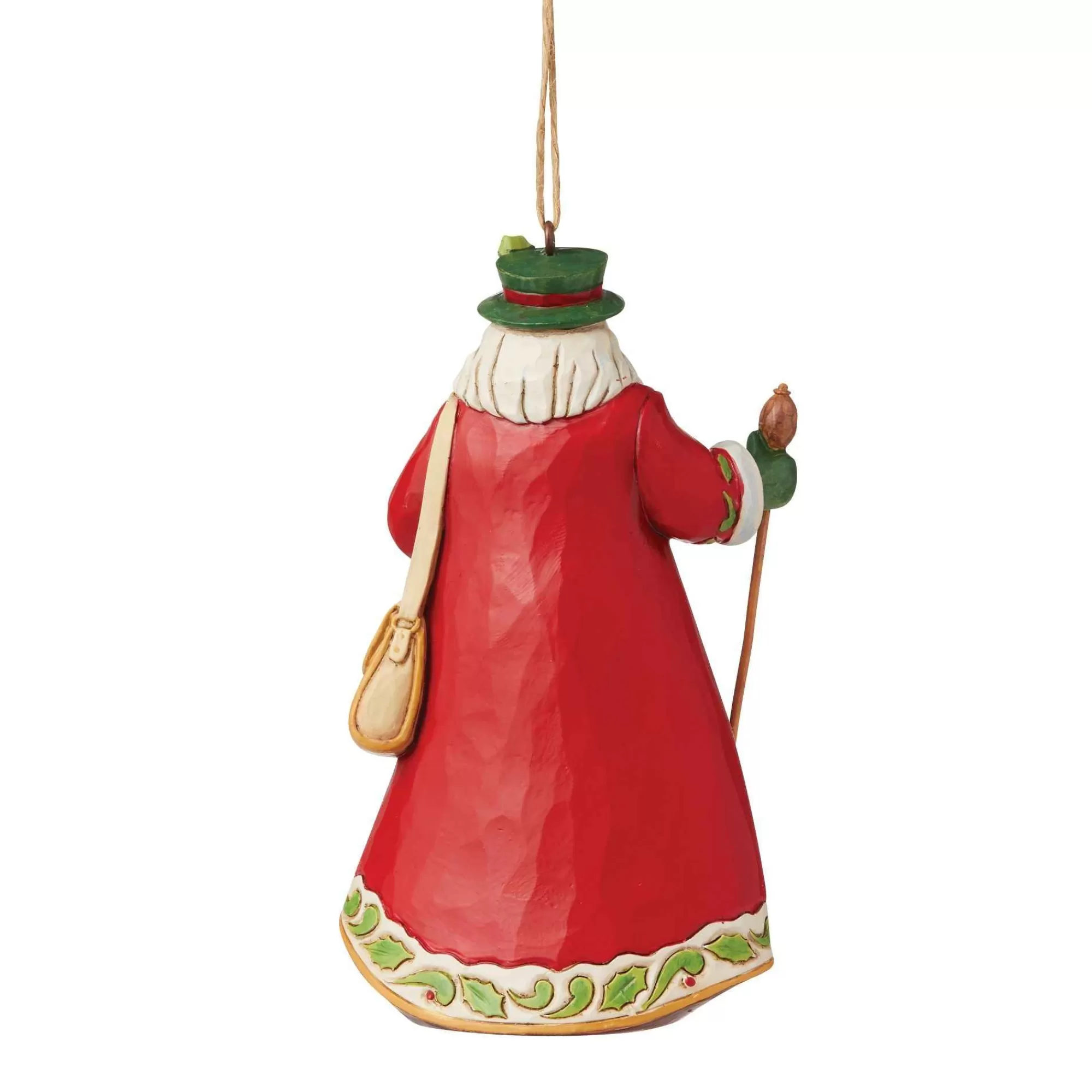 Jim Shore Heartwood Creek German Santa Ornament