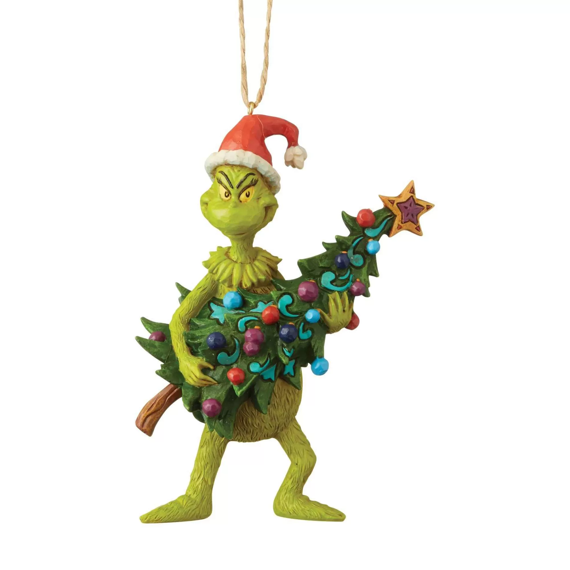 Grinch by Jim Shore Grinch And Tree Ornament