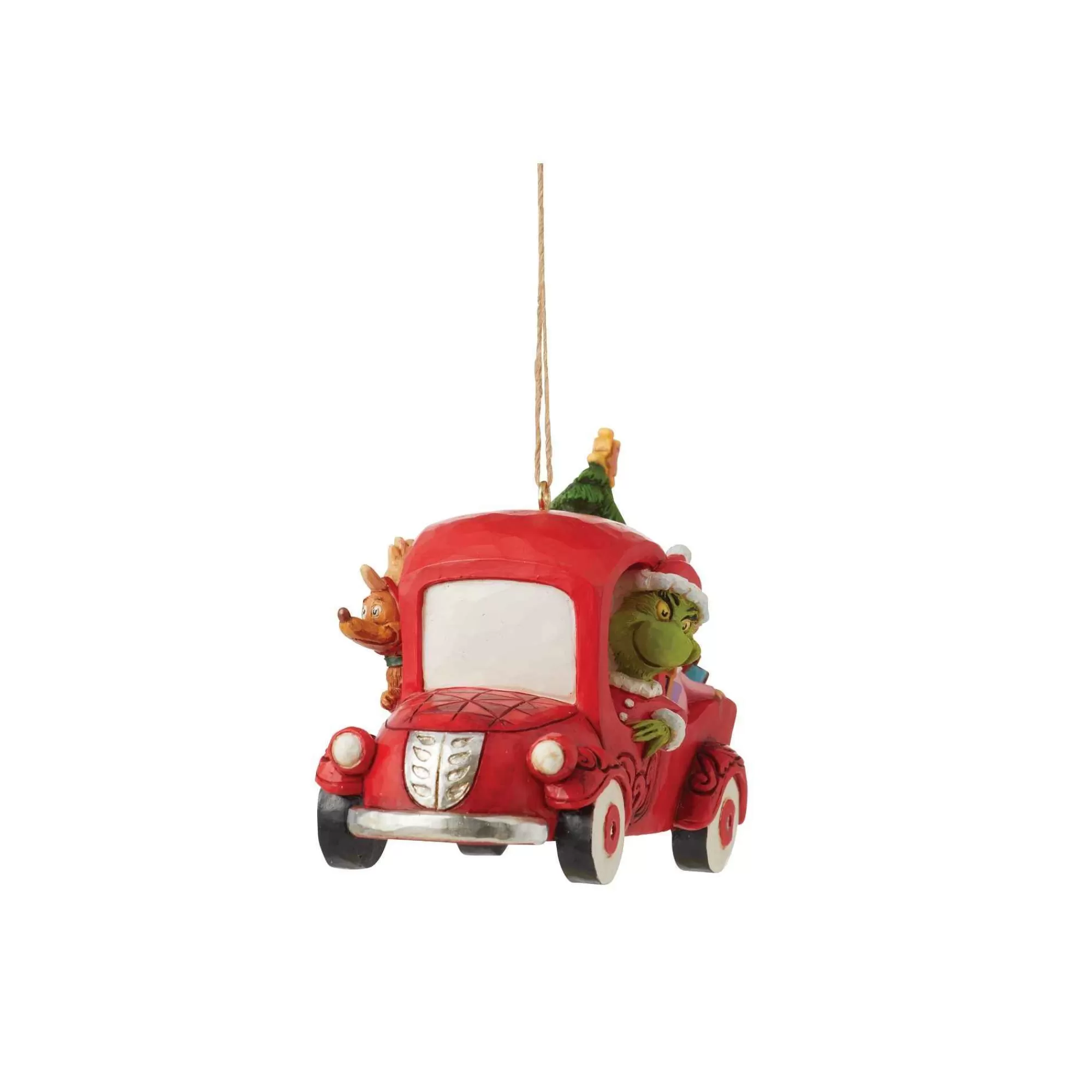 Grinch by Jim Shore Grinch In Red Truck Ornament