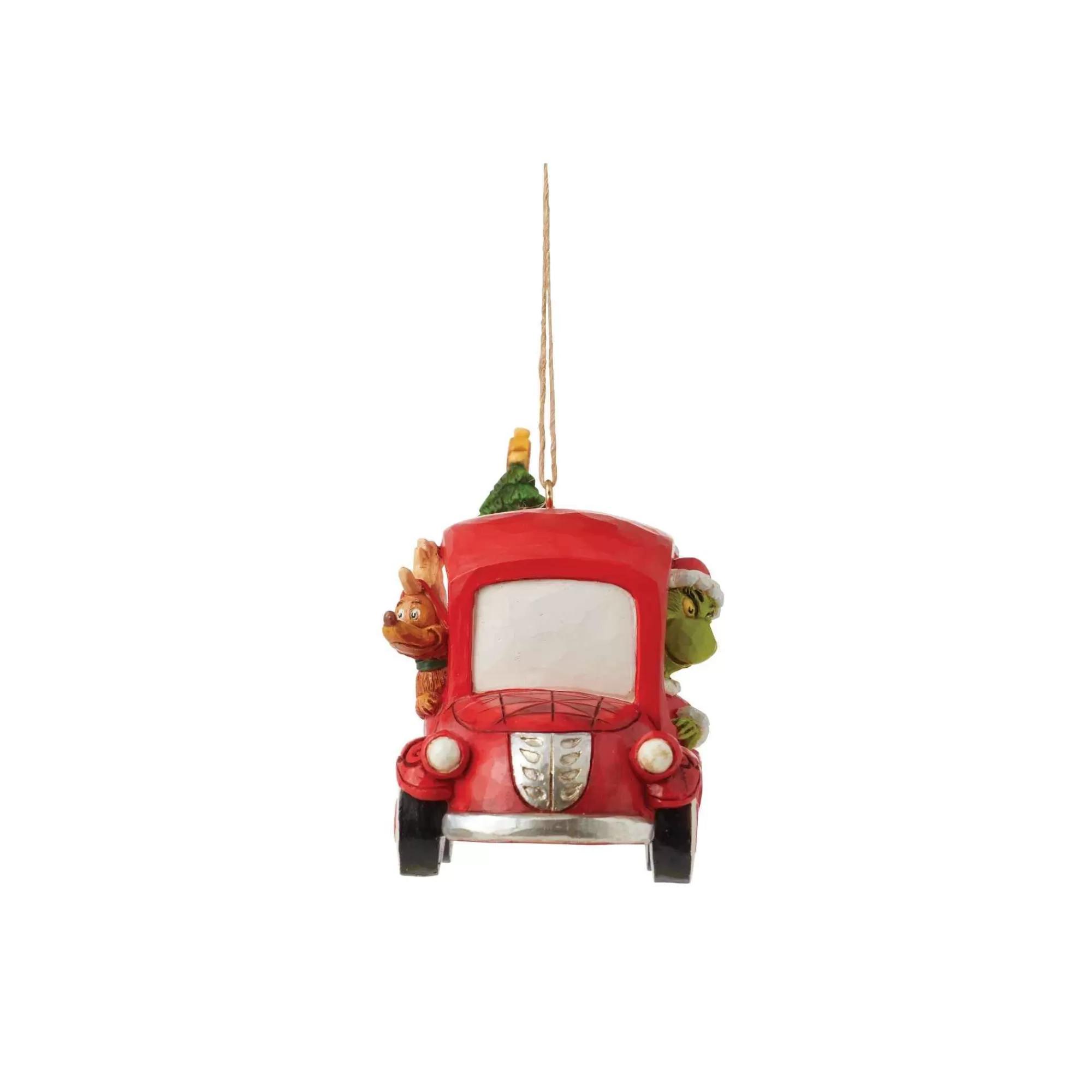 Grinch by Jim Shore Grinch In Red Truck Ornament