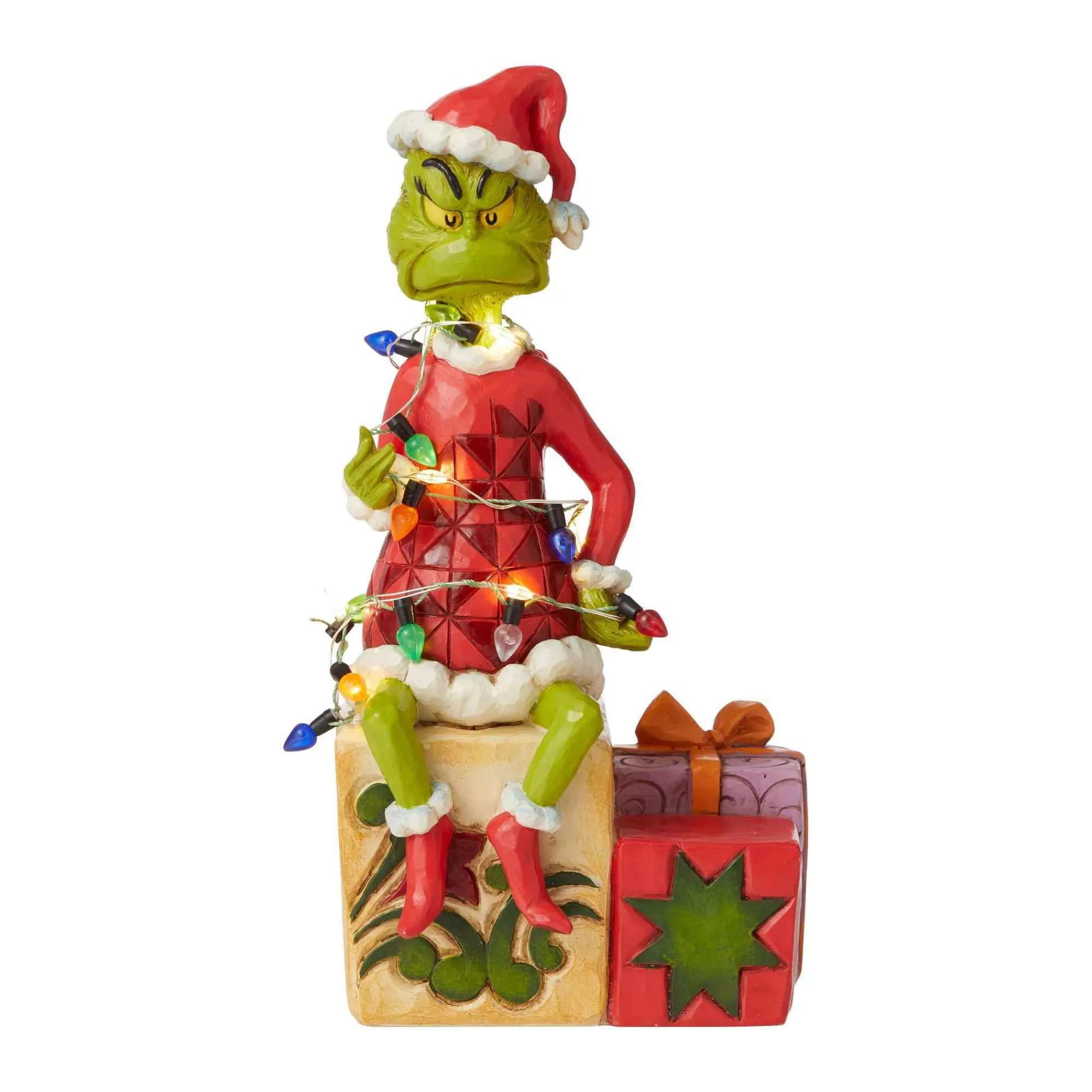 Grinch by Jim Shore Grinch On Present