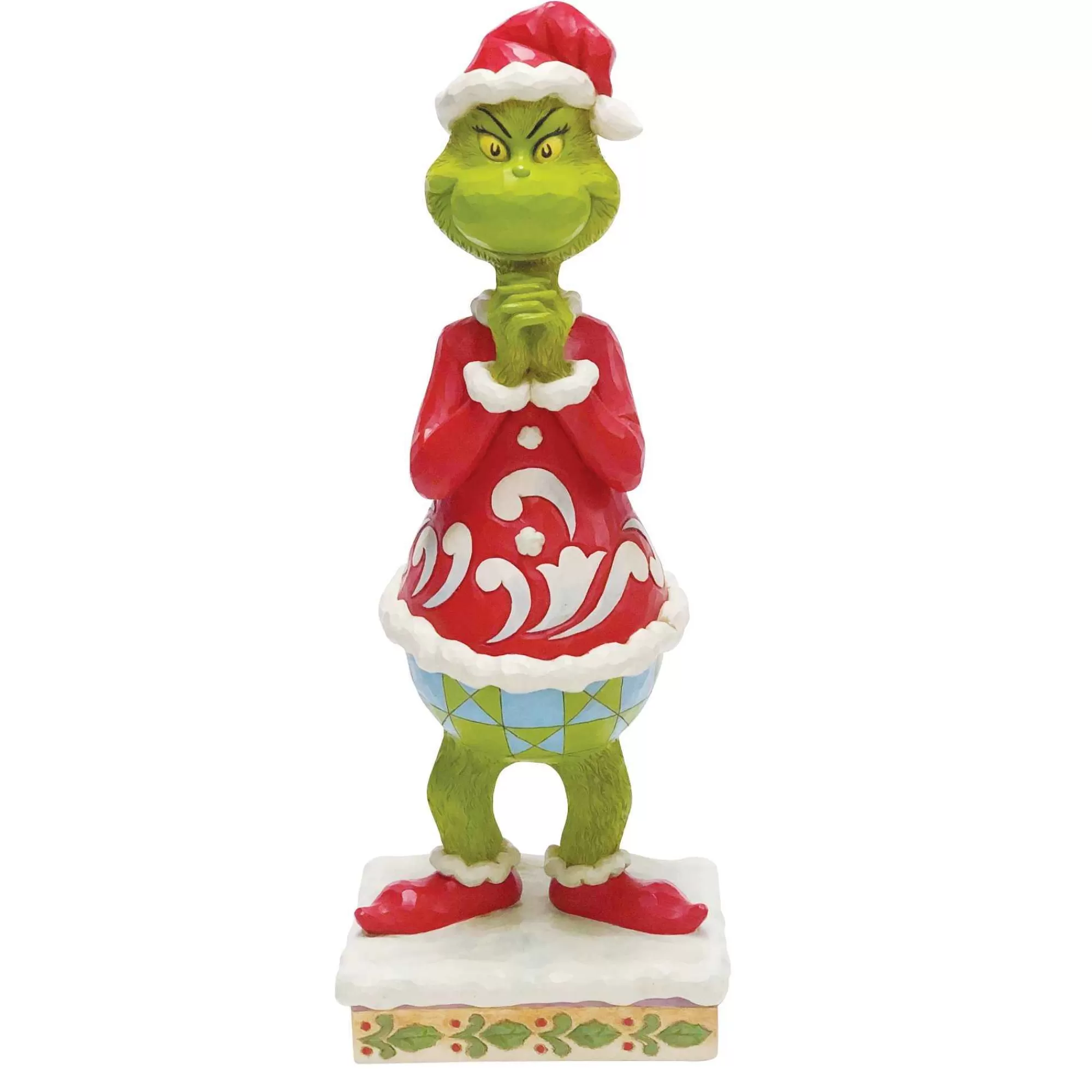 Grinch by Jim Shore Grinch W/Hands Clenched Statue