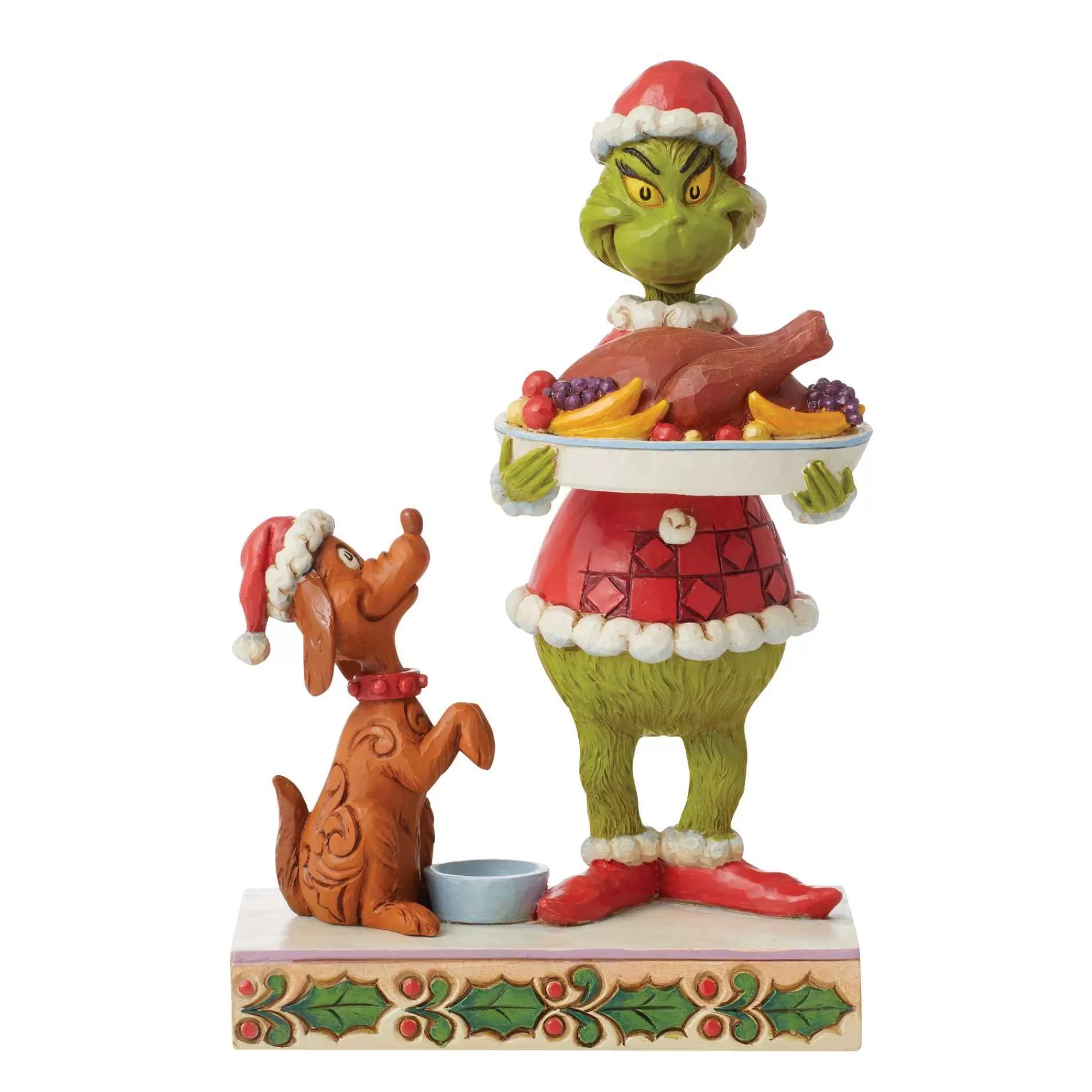 Grinch by Jim Shore Grinch With Christmas Dinner