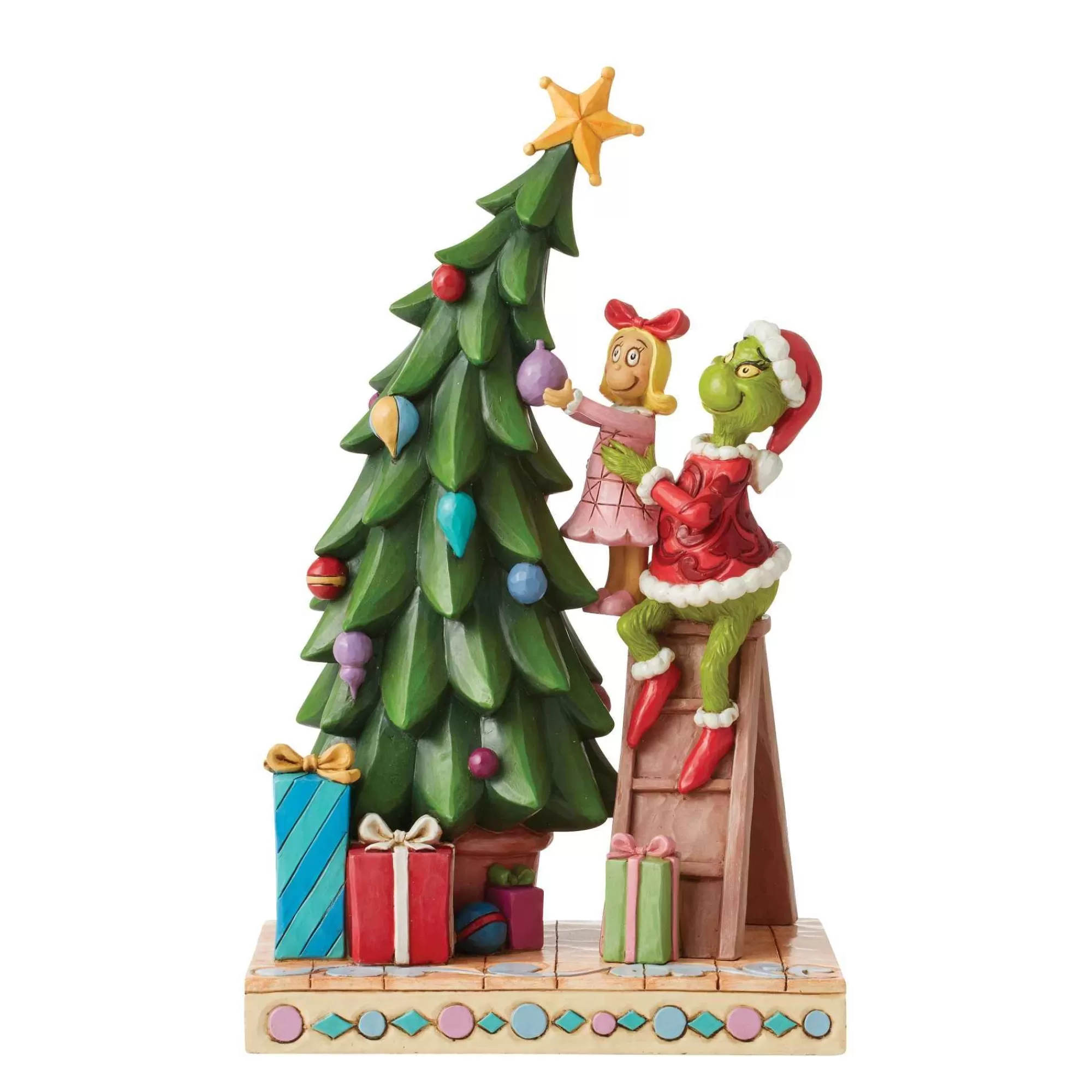 Grinch by Jim Shore Grinch/Cindy Decorating Tree