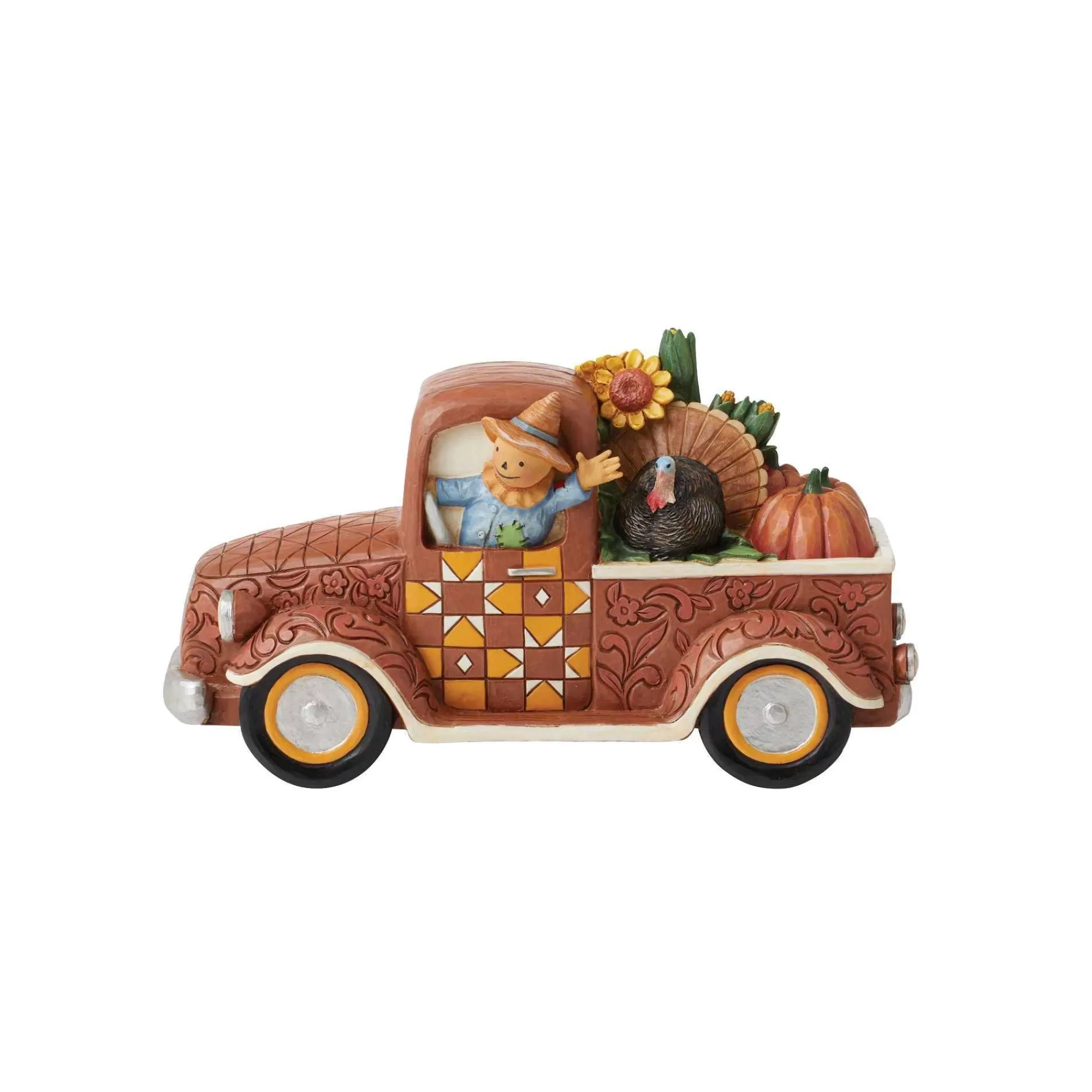 Jim Shore Heartwood Creek Harvest Pickup Truck Figurine