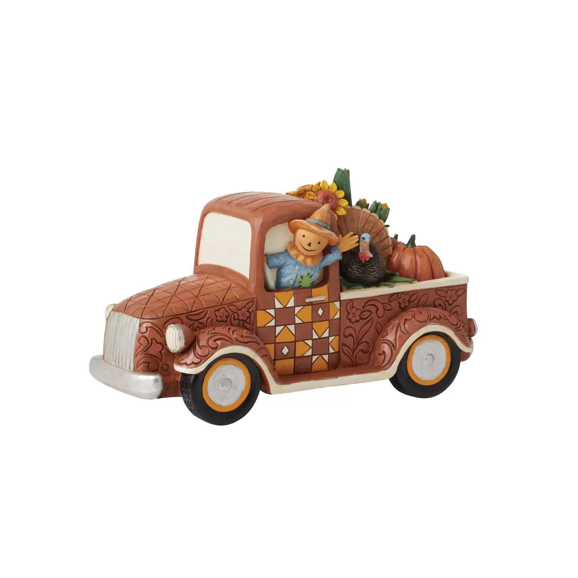 Jim Shore Heartwood Creek Harvest Pickup Truck Figurine