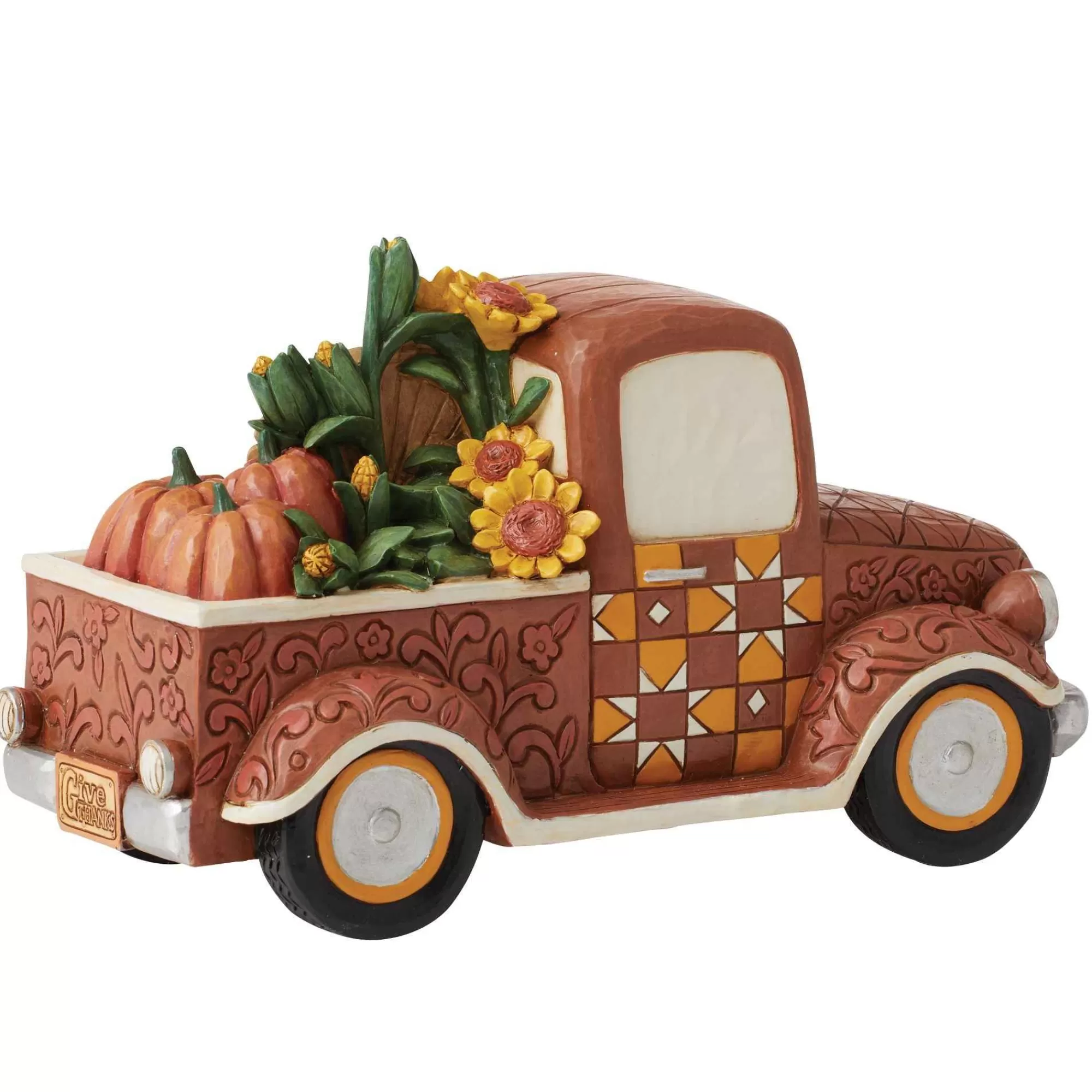 Jim Shore Heartwood Creek Harvest Pickup Truck Figurine