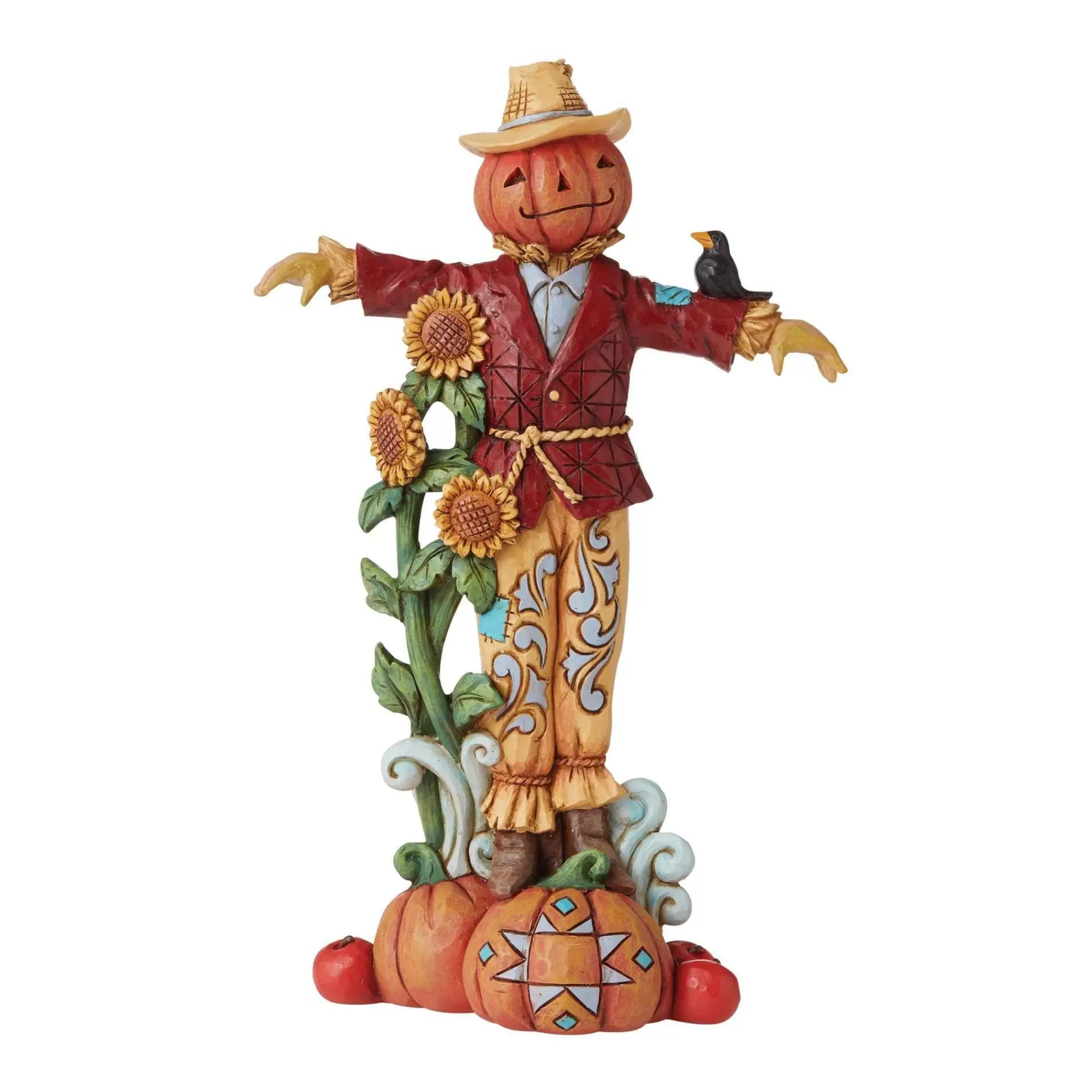 Jim Shore Heartwood Creek Harvest Scarecrow