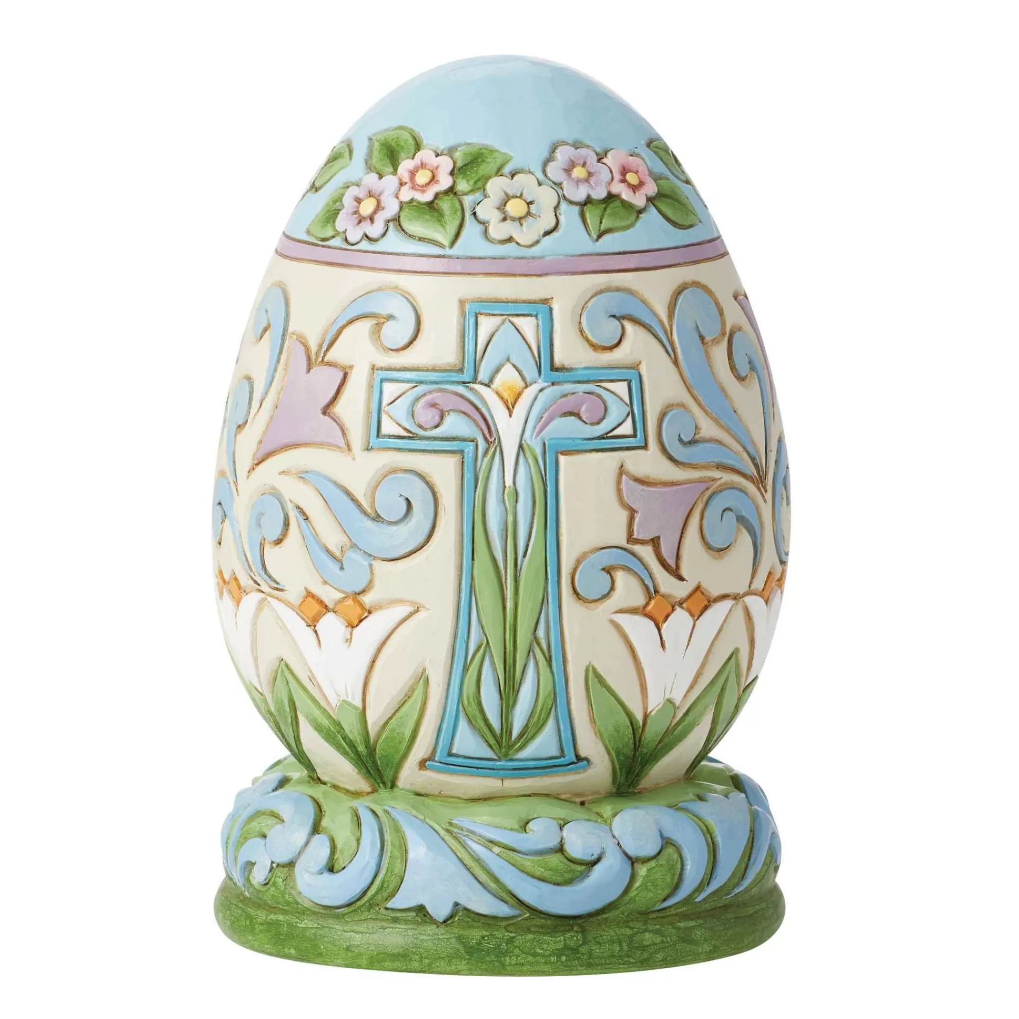 Jim Shore Heartwood Creek He Is Risen On Egg Fig