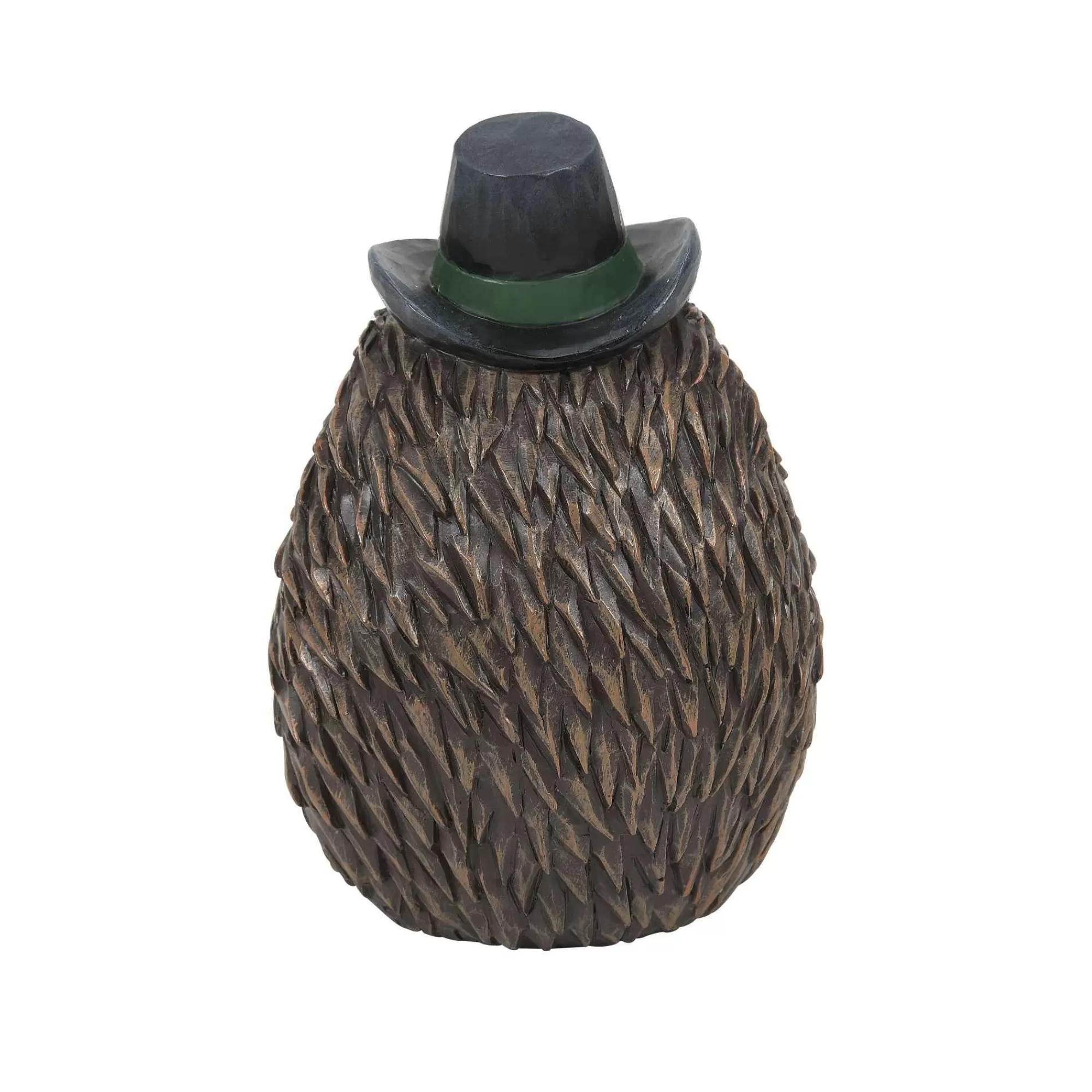 Jim Shore Heartwood Creek Hedgehog Green Hat And Clover