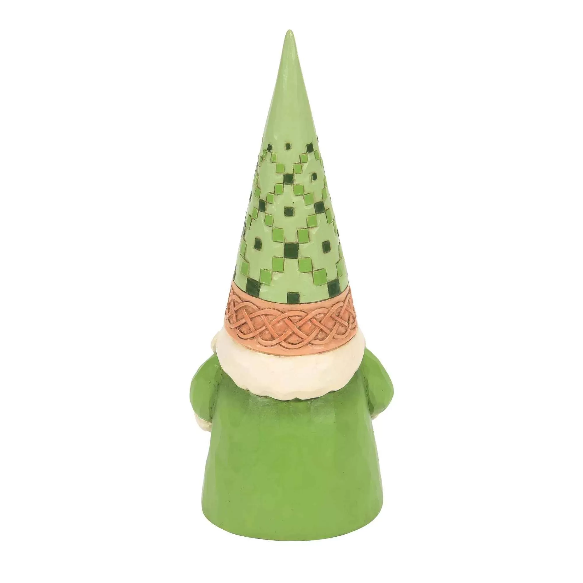 Jim Shore Heartwood Creek Irish Gnome With Shamrock