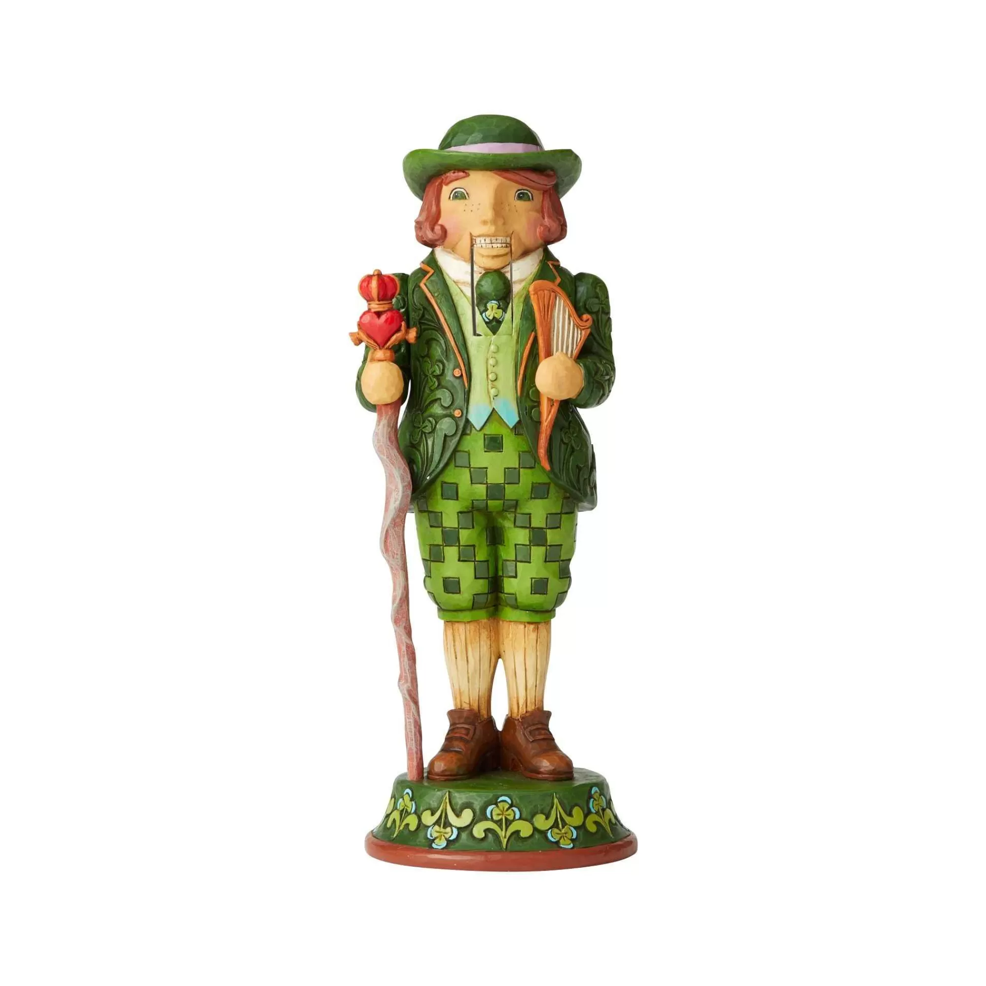 Jim Shore Heartwood Creek Irish Nutcracker