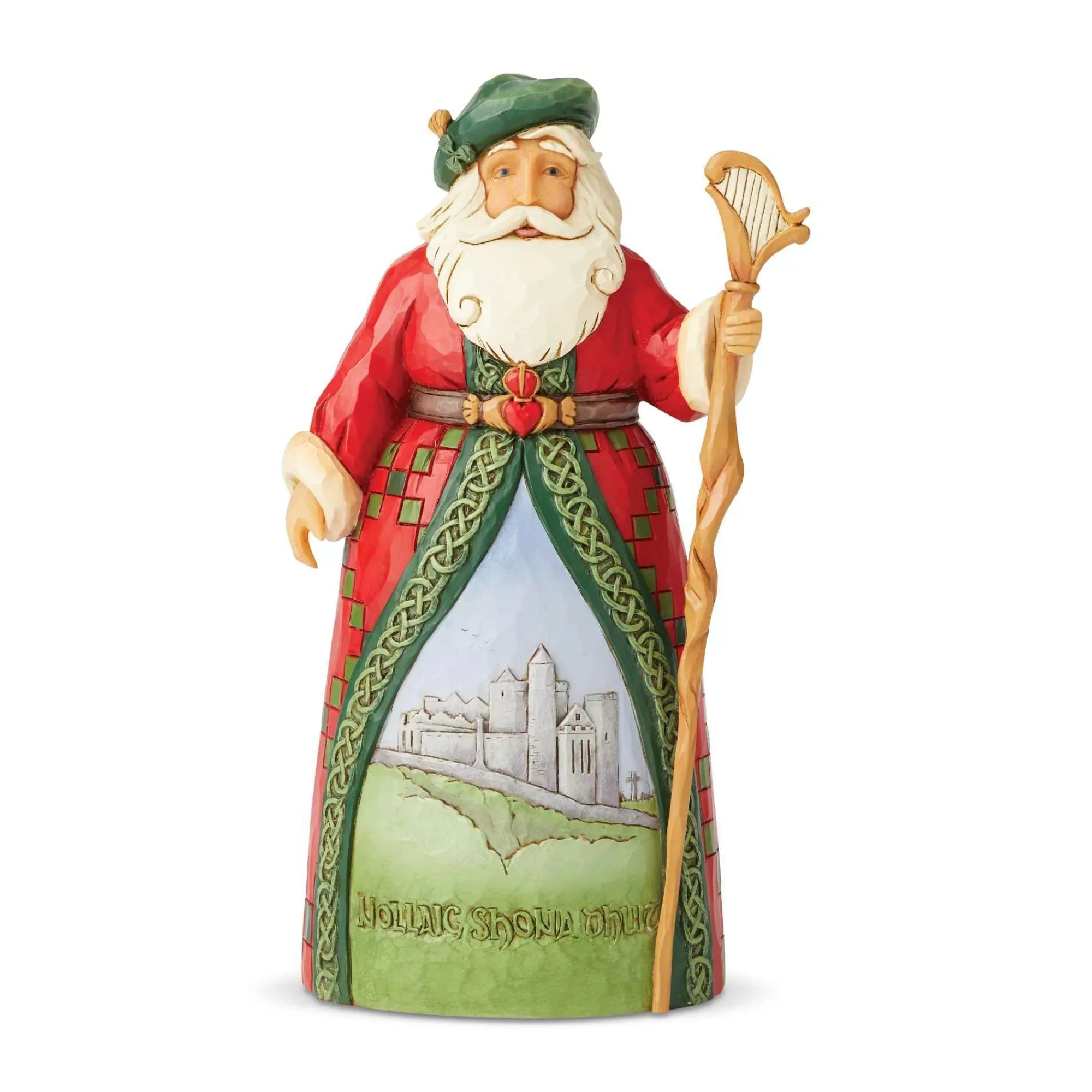 Jim Shore Heartwood Creek Irish Santa