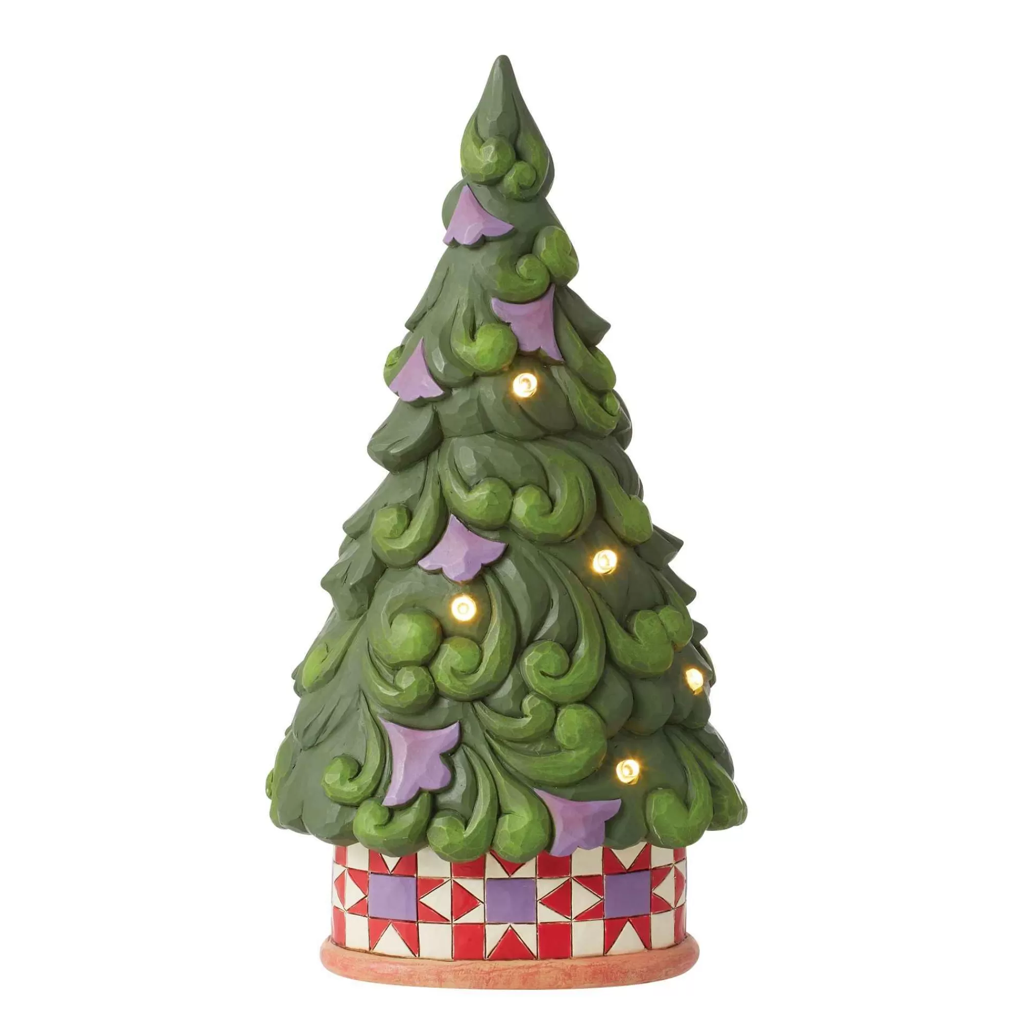 Jim Shore Heartwood Creek Led Tree Star Pattern Base