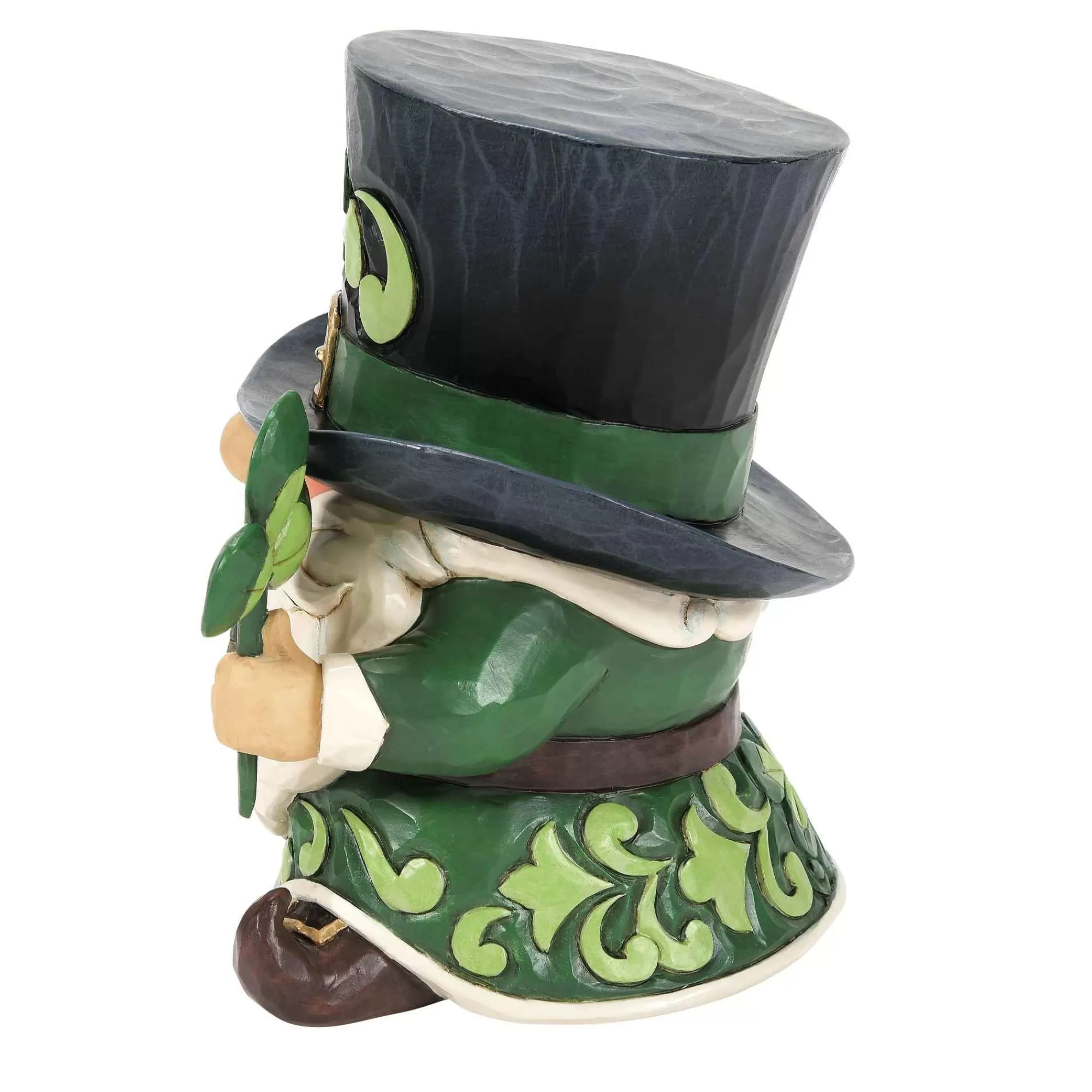 Jim Shore Heartwood Creek Leprechaun Top Hat Fig