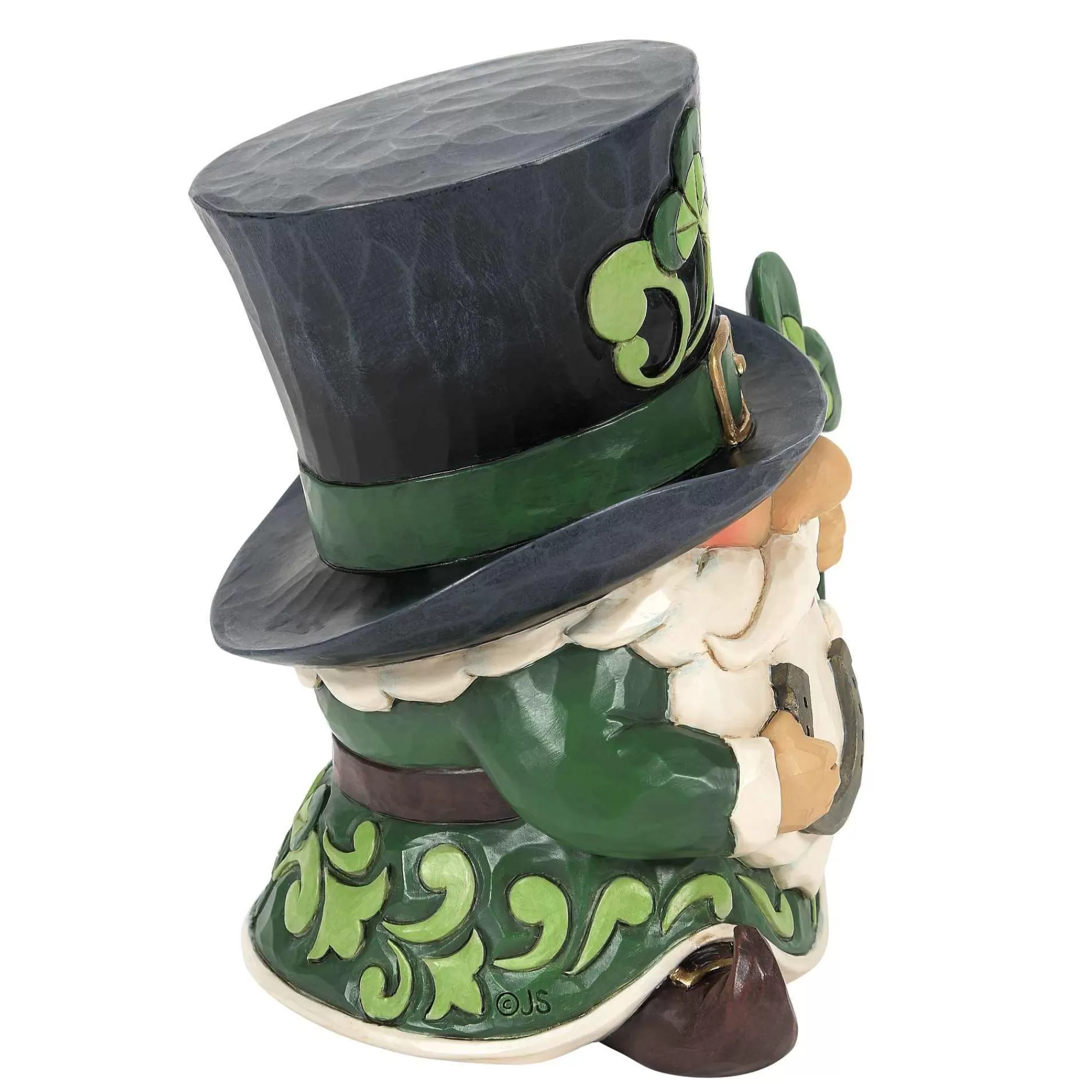 Jim Shore Heartwood Creek Leprechaun Top Hat Fig