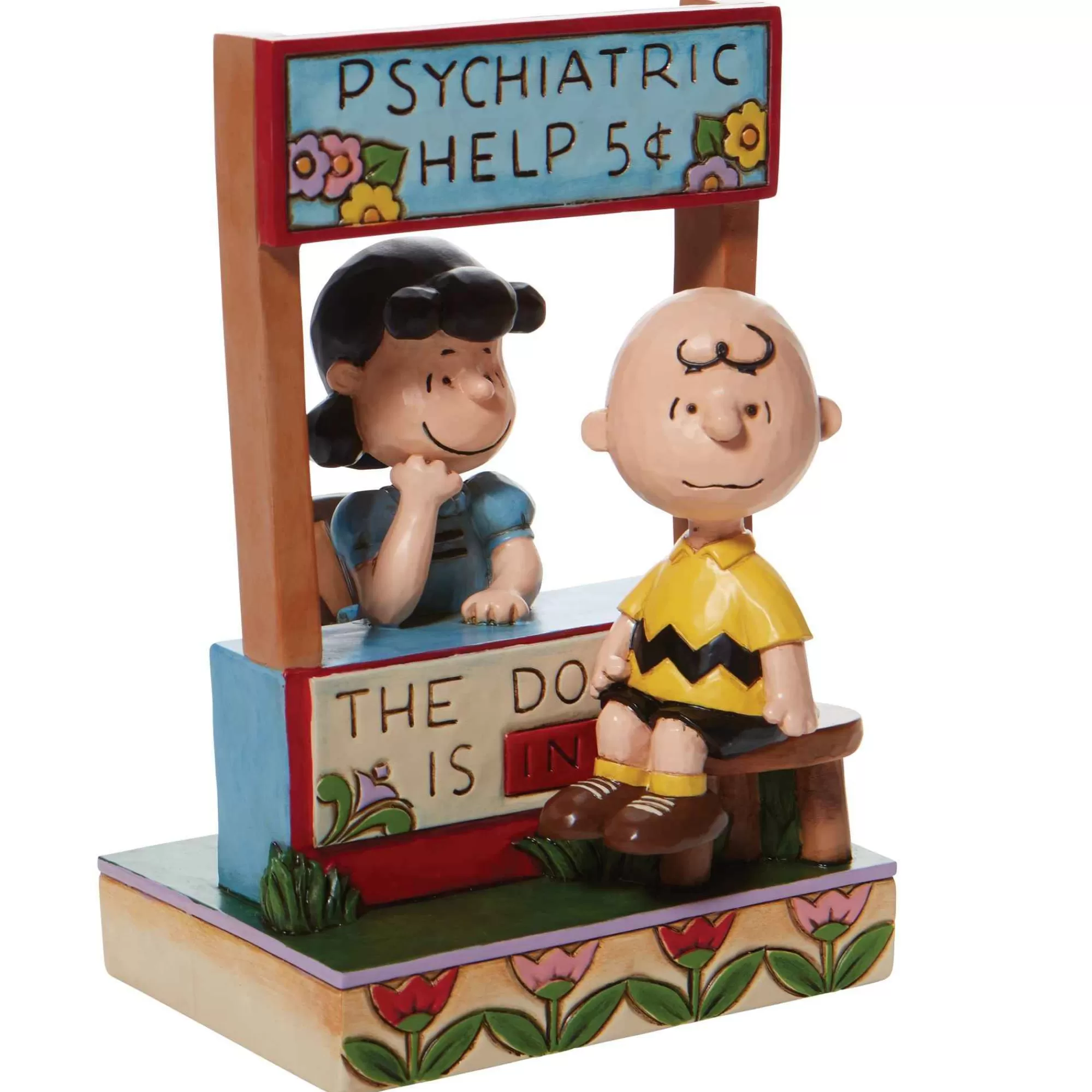 Peanuts by Jim Shore Lucy Psychiatric Booth Chaser