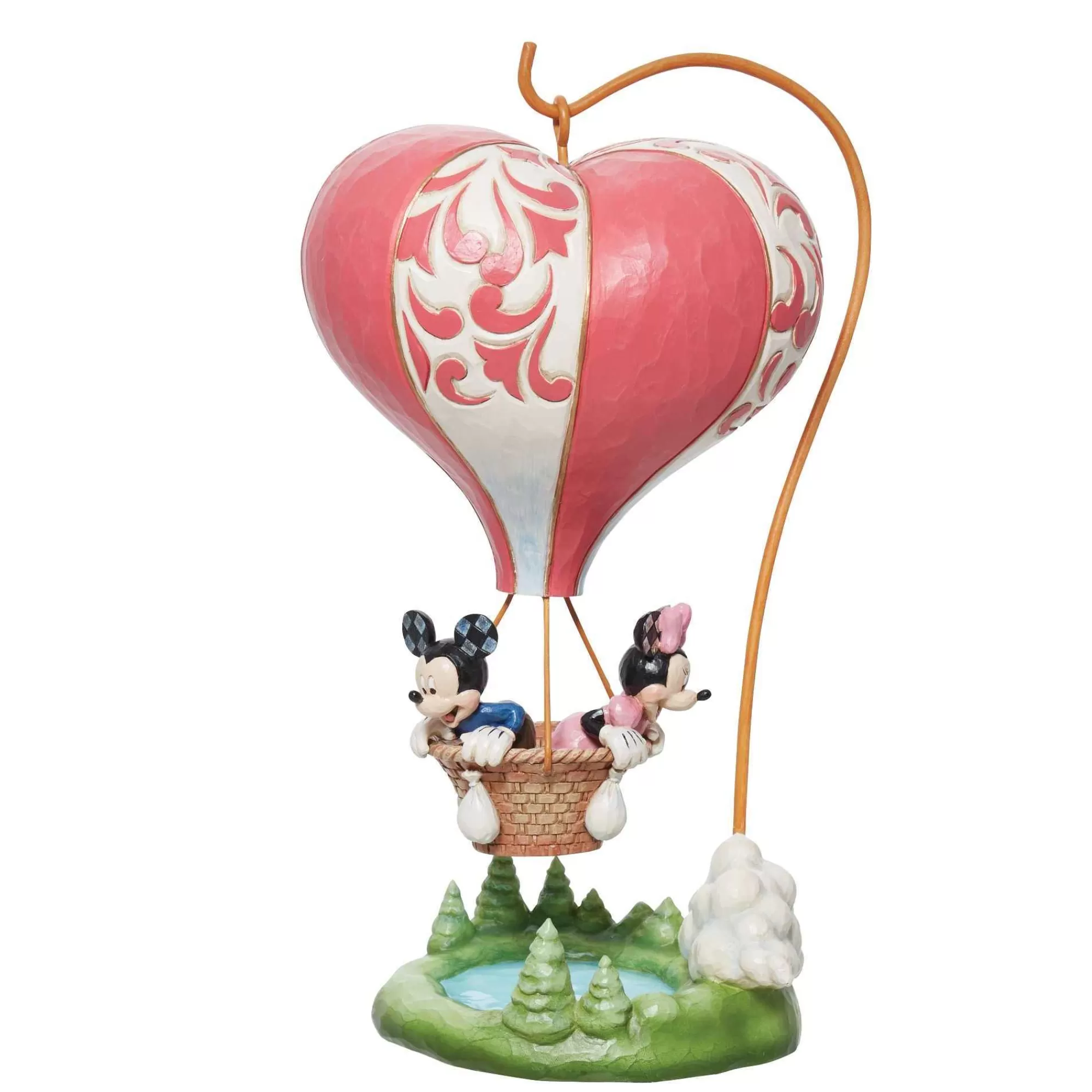 Disney Traditions Mickey & Minnie Heart-Air Ball