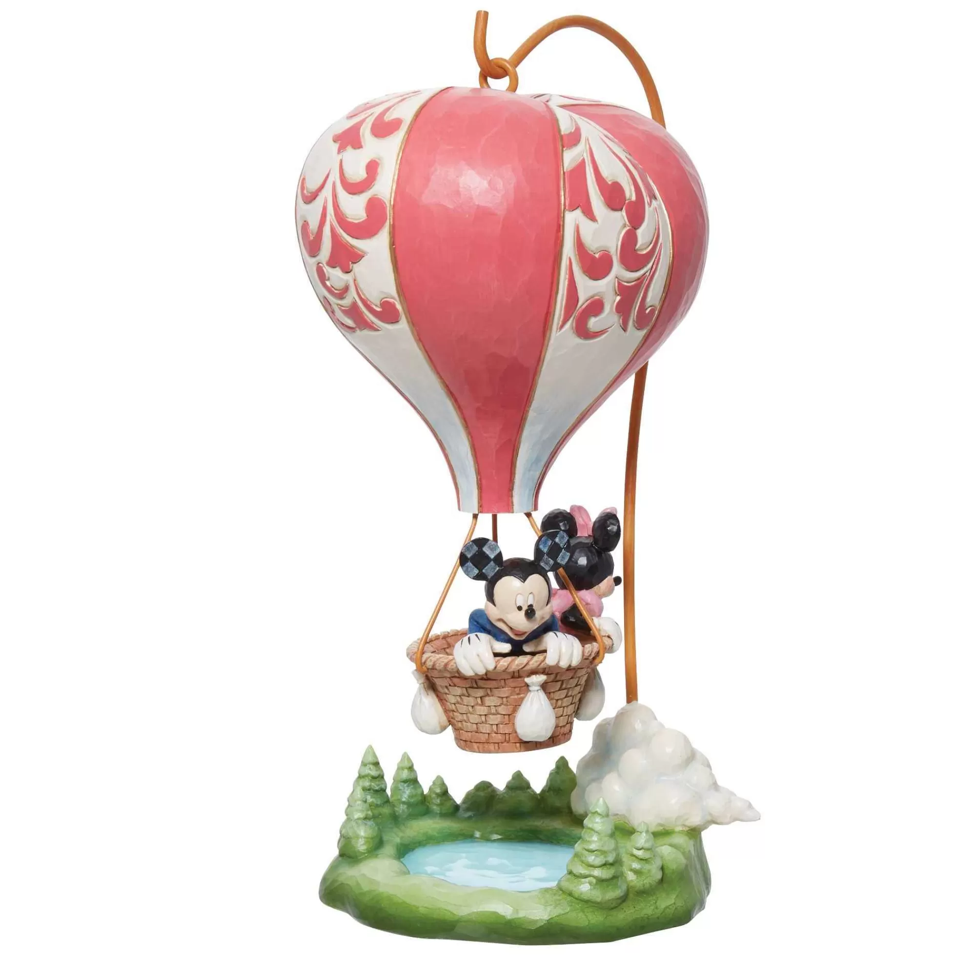 Disney Traditions Mickey & Minnie Heart-Air Ball