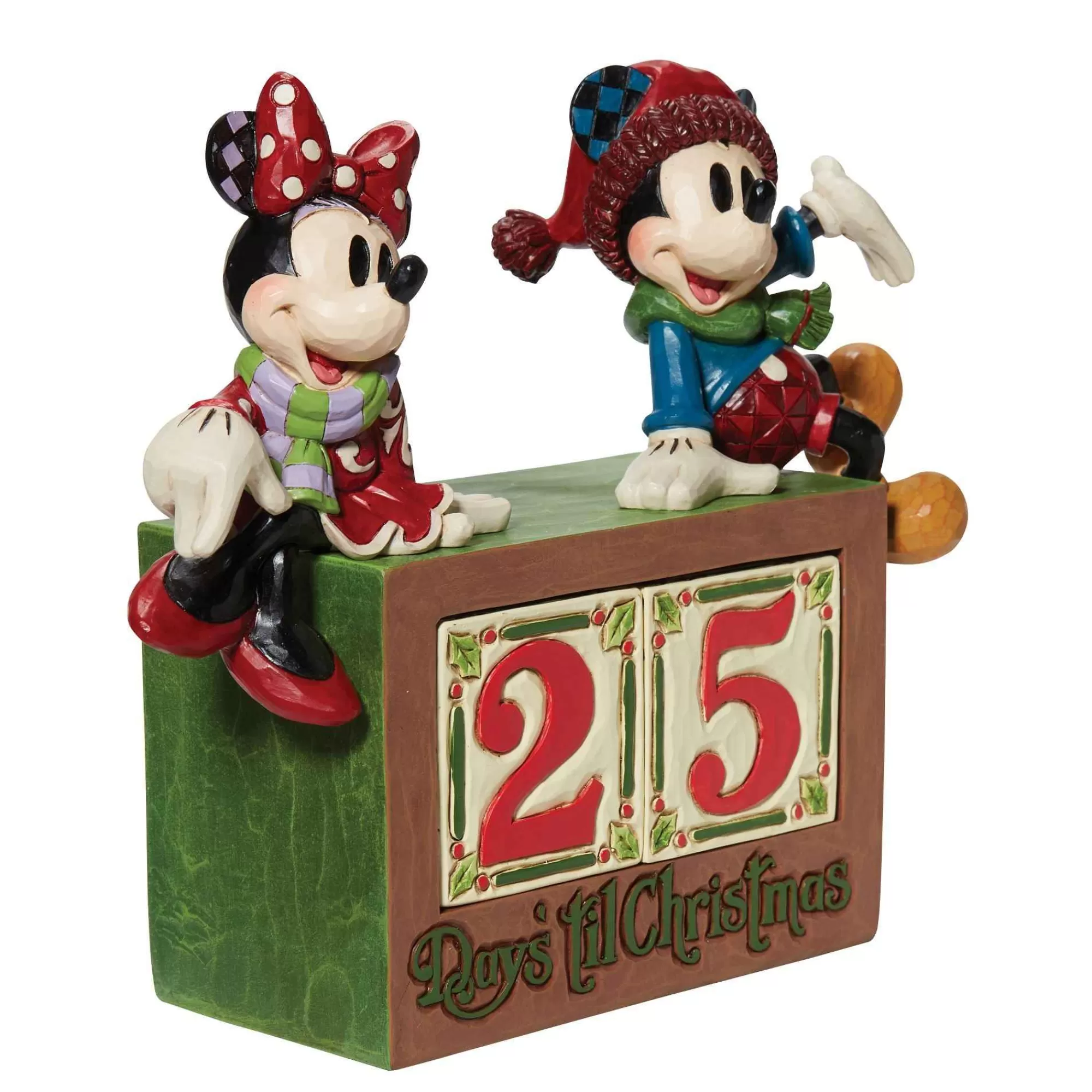 Disney Traditions Mickey&Minnie Countdown Block