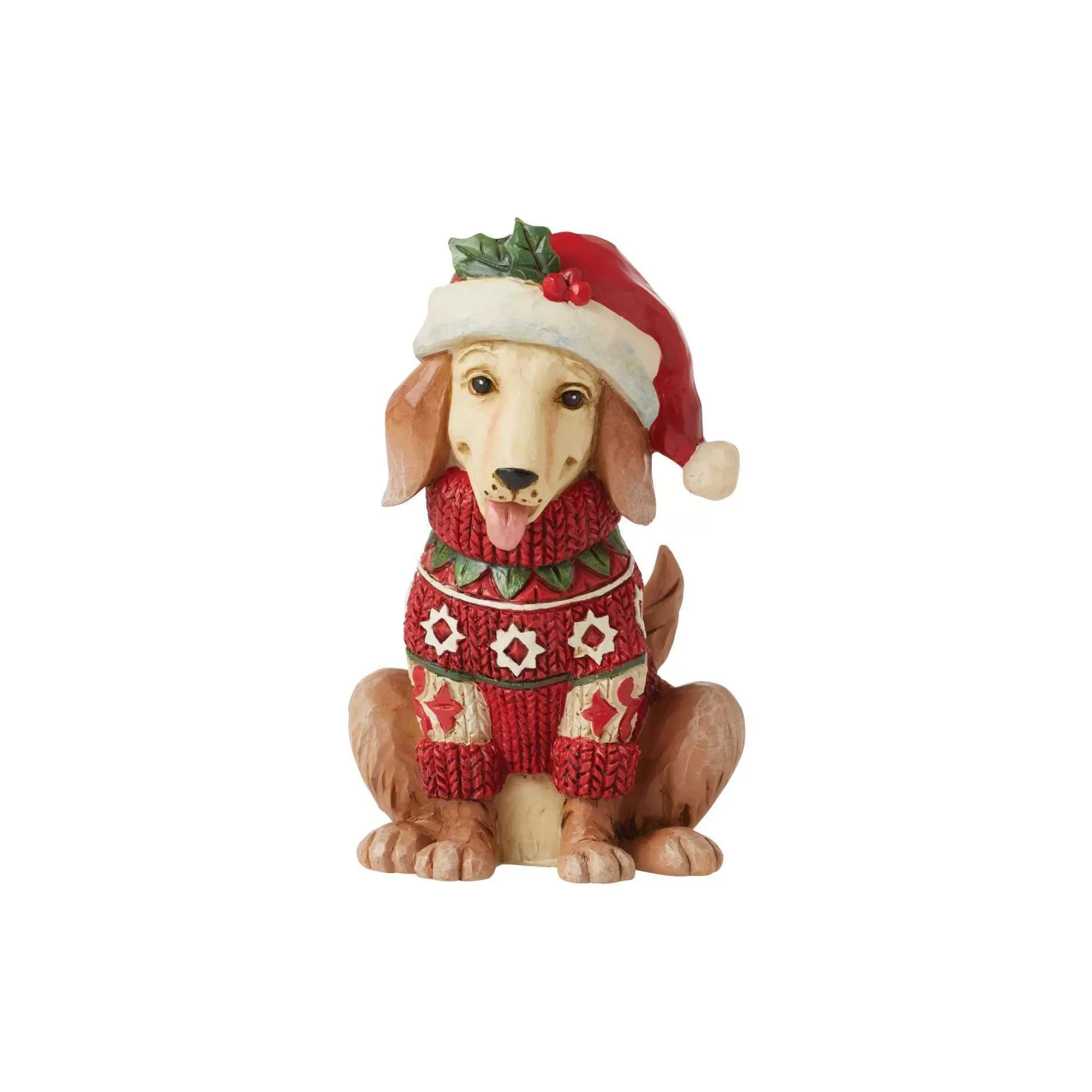 Jim Shore Heartwood Creek Mini Christmas Dog