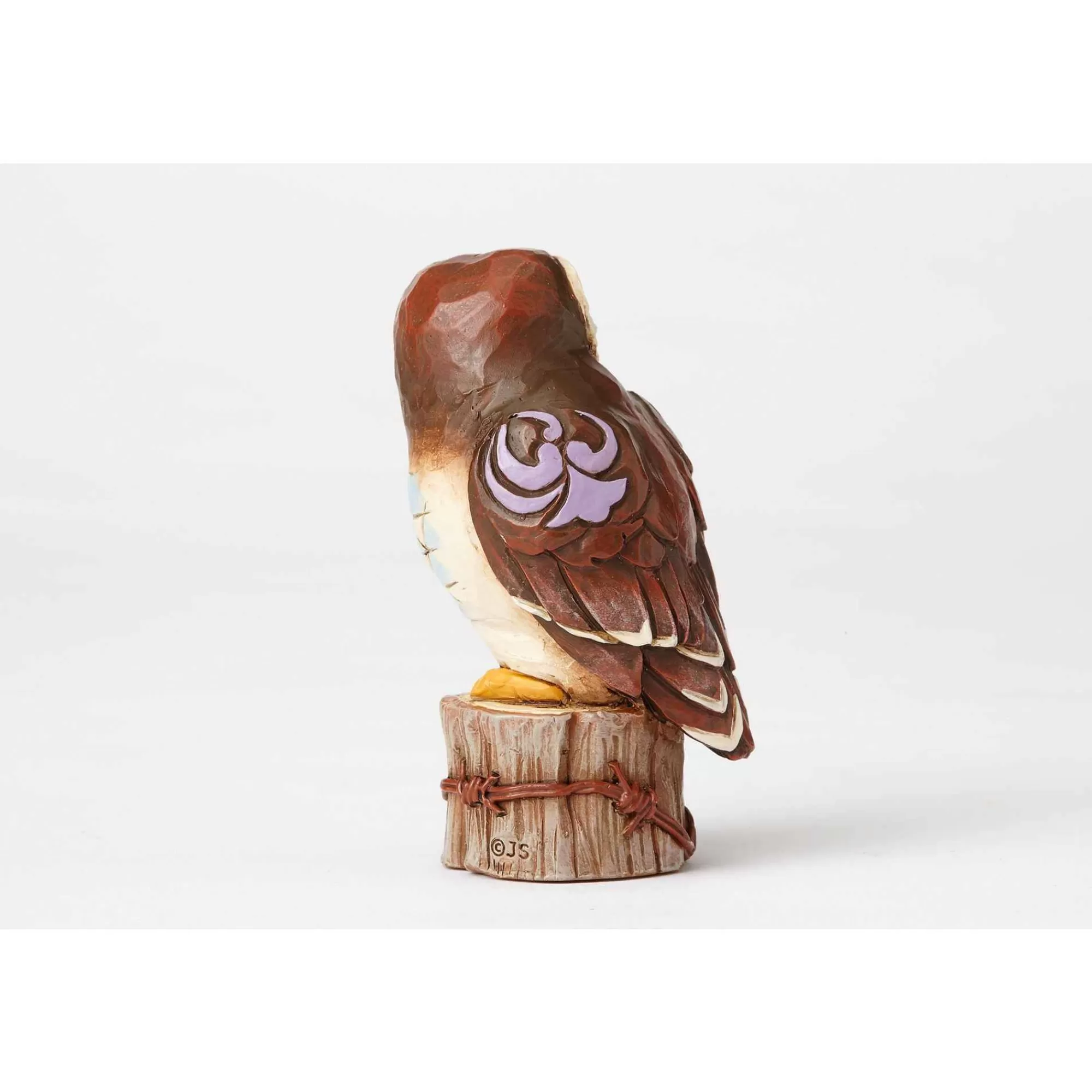 Jim Shore Heartwood Creek Mini Owl On Tree Stump