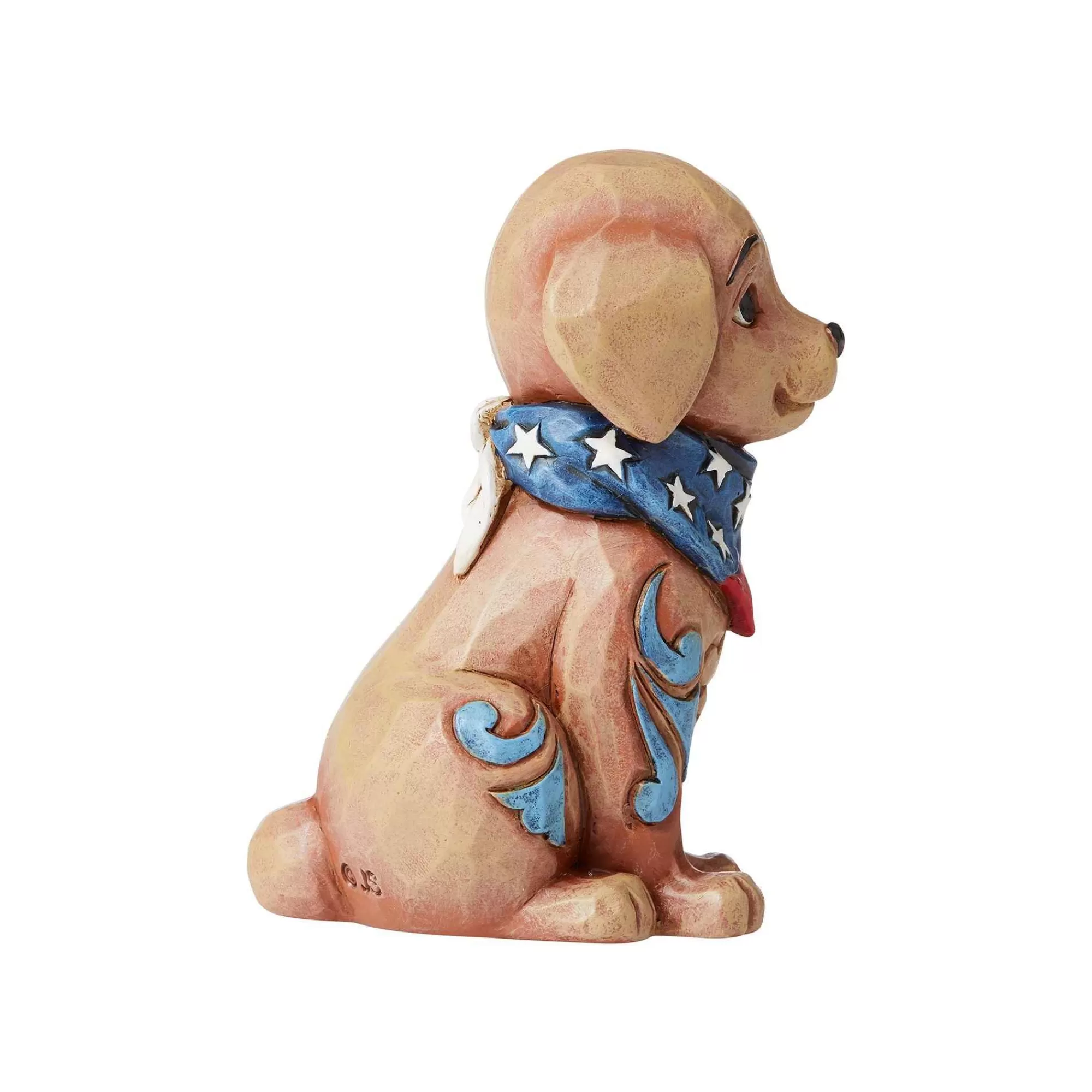 Jim Shore Heartwood Creek Mini Patriotic Puppy