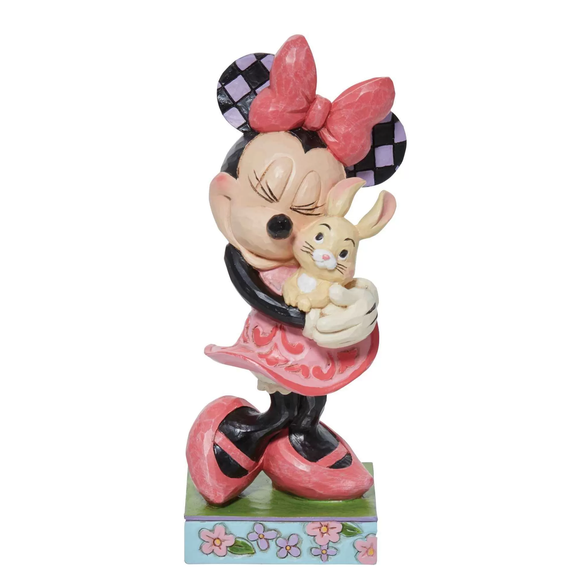 Disney Traditions Minnie Holding Bunny