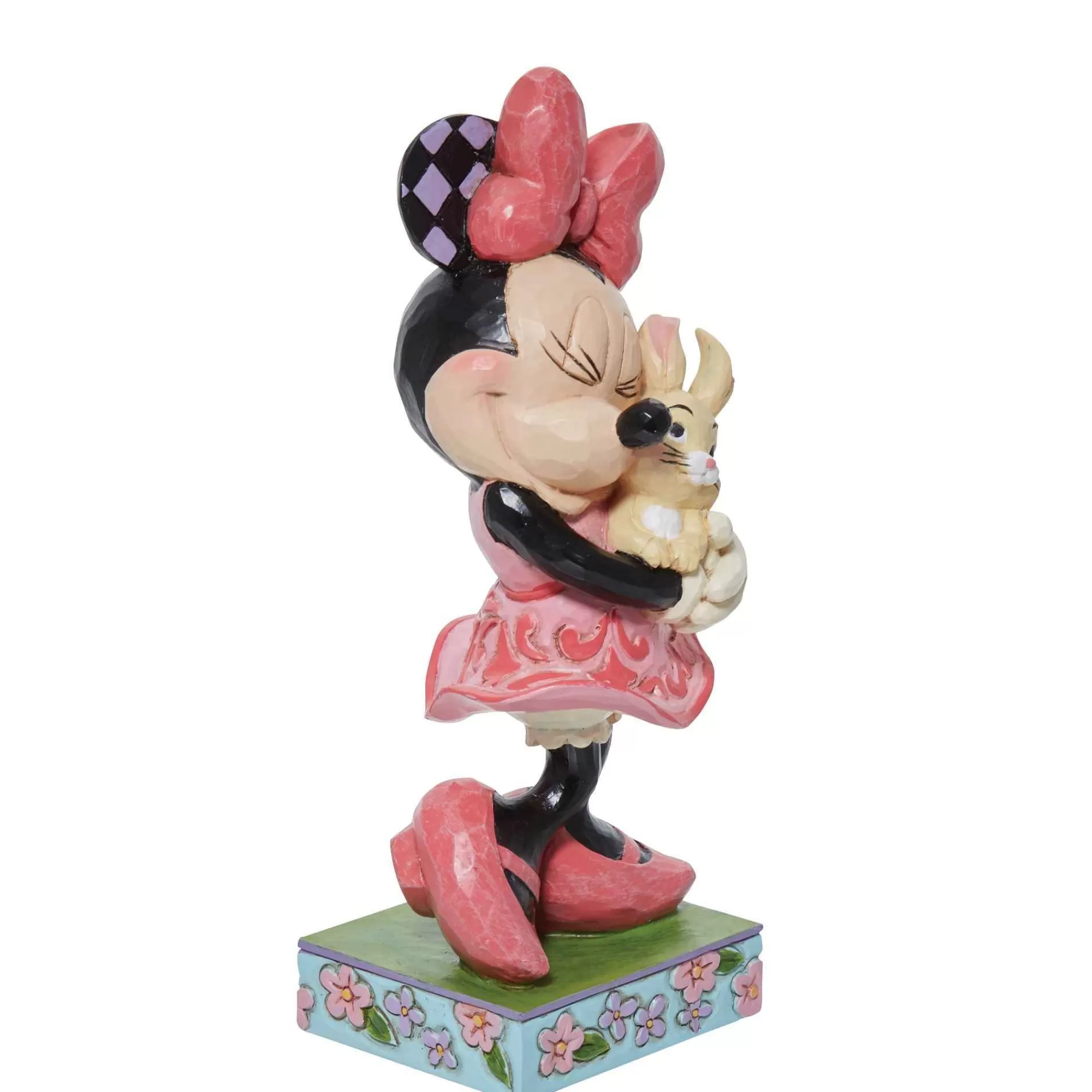 Disney Traditions Minnie Holding Bunny