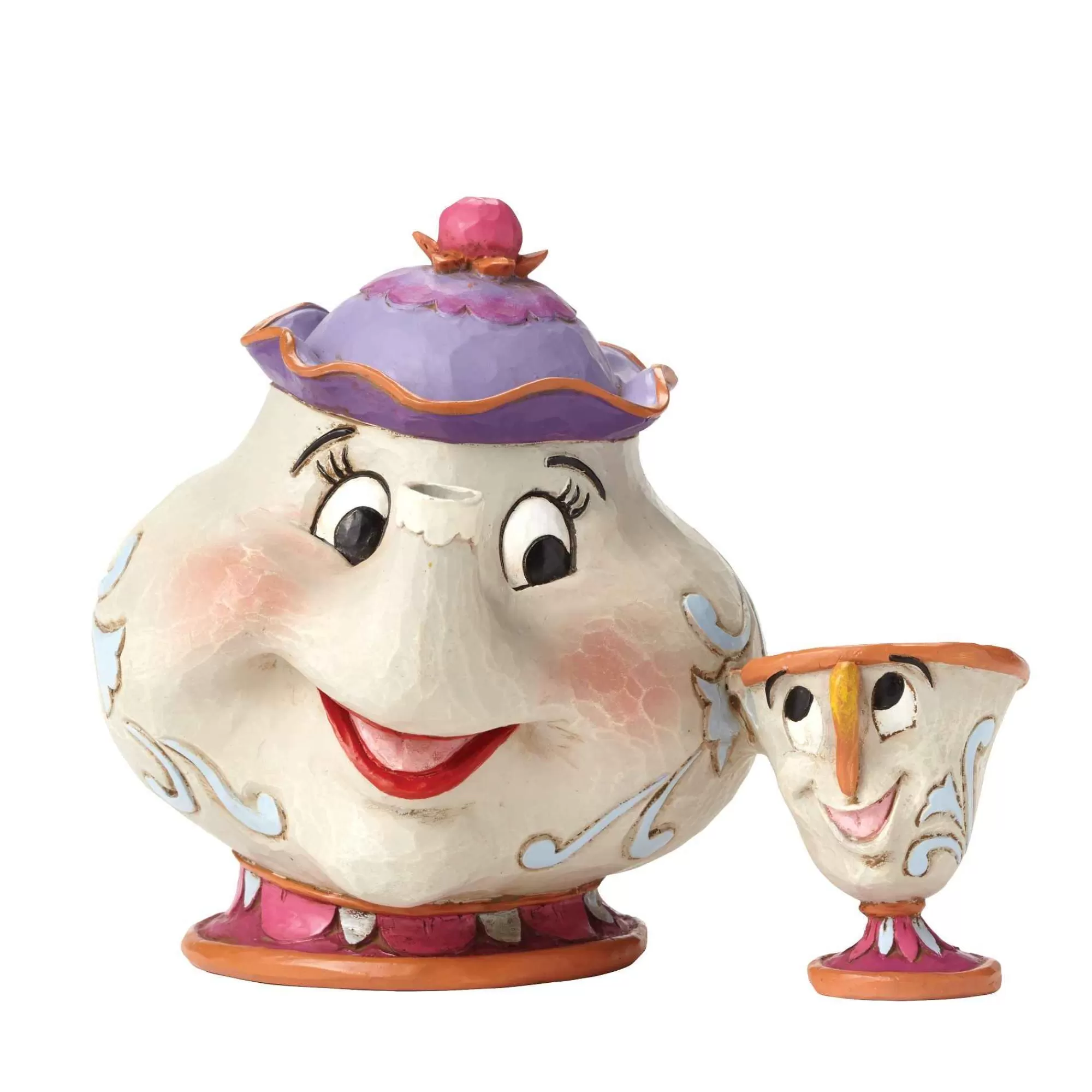 Disney Traditions Mrs. Potts And Chip Figure