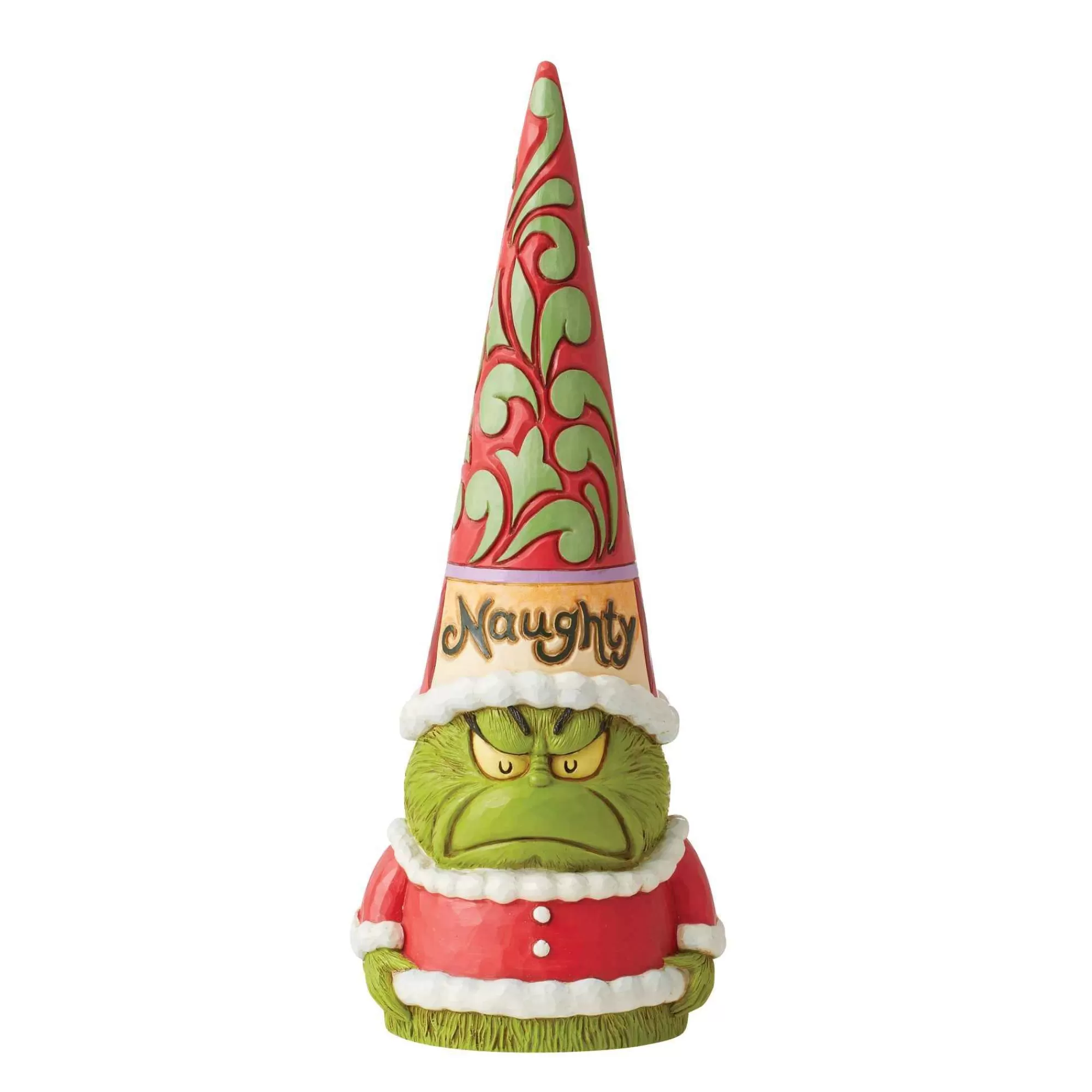 Grinch by Jim Shore Naughty/Nice Grinch Gnome