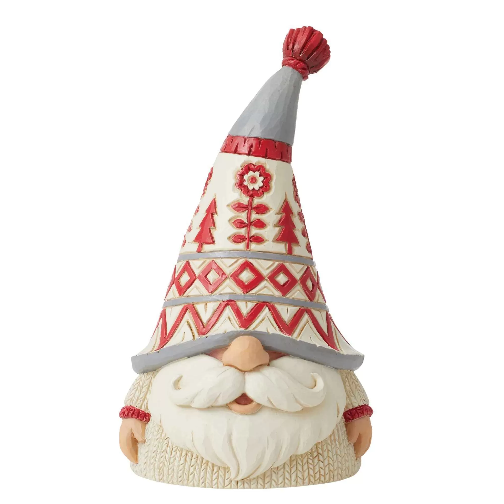 Jim Shore Heartwood Creek Nordic Noel Gnome In Sweater