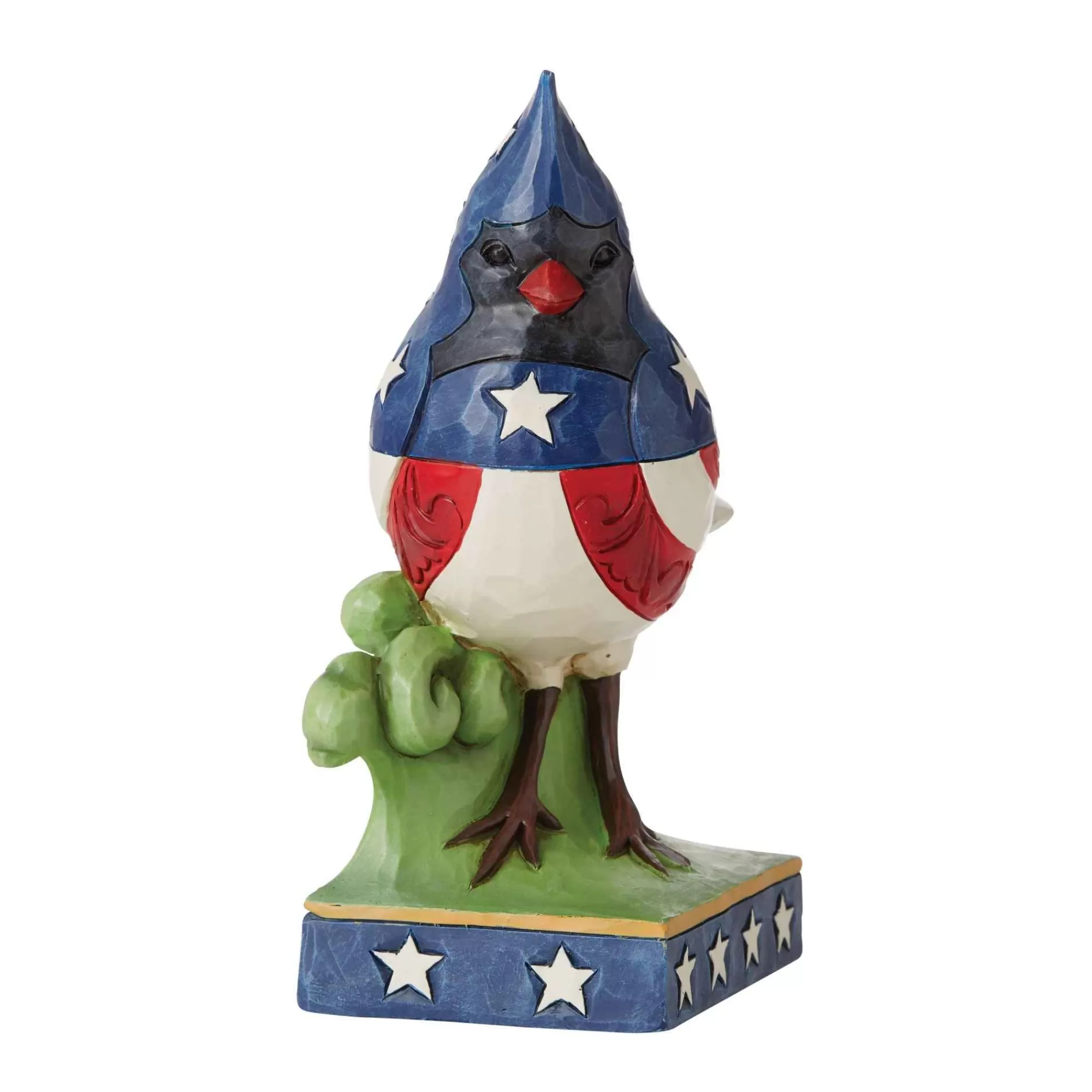 Jim Shore Heartwood Creek Patriotic Cardinal