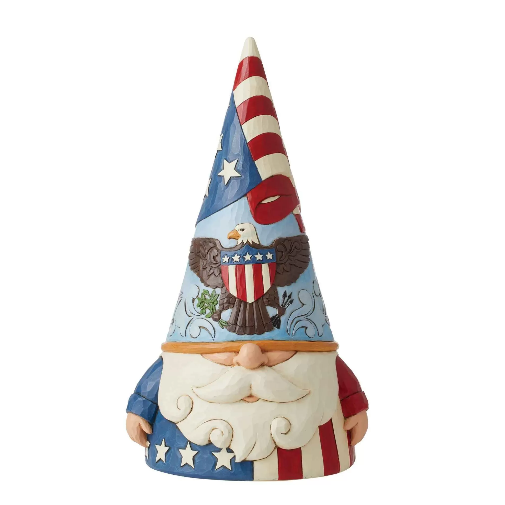 Jim Shore Heartwood Creek Patriotic Gnome