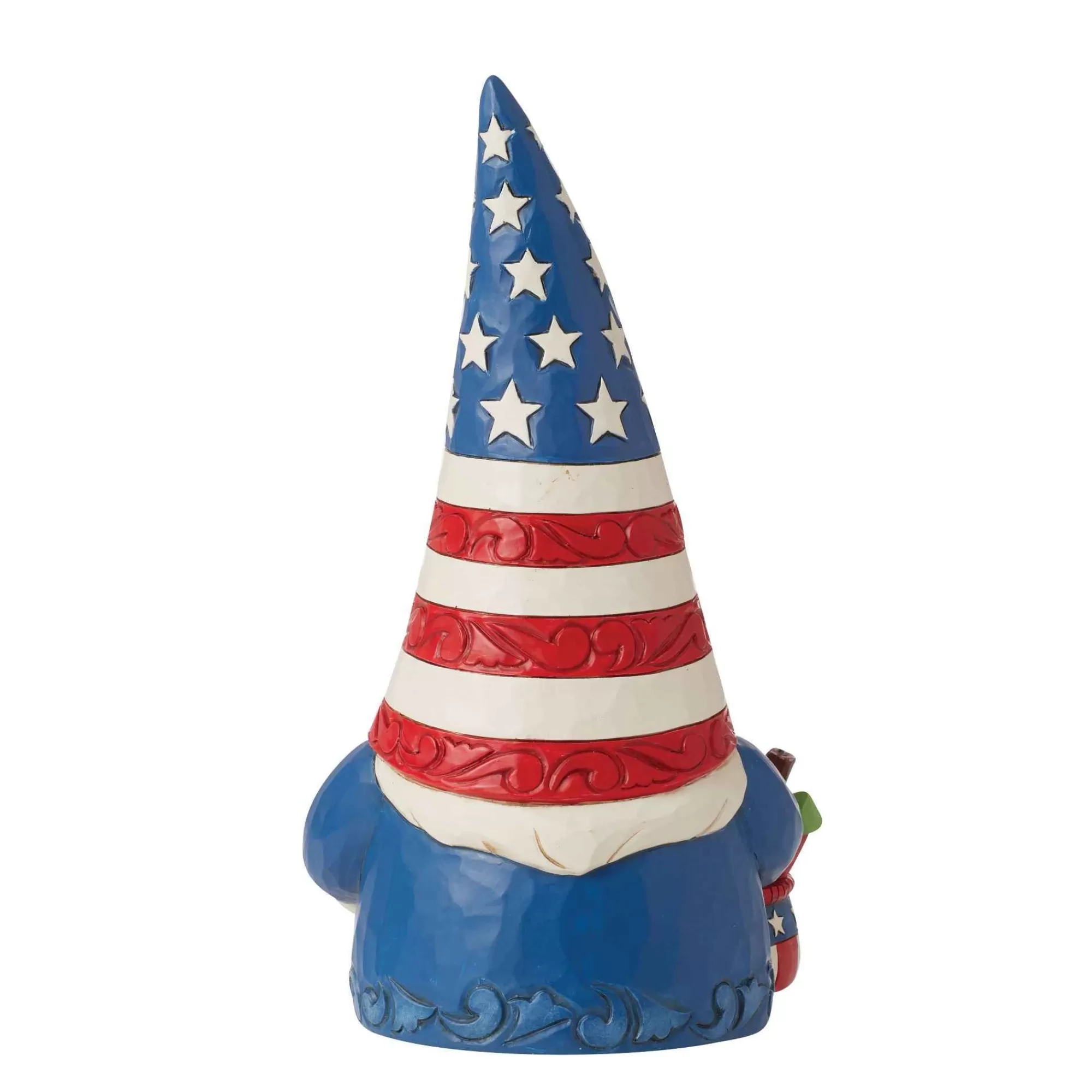 Jim Shore Heartwood Creek Patriotic Gnome Fireworks Fig