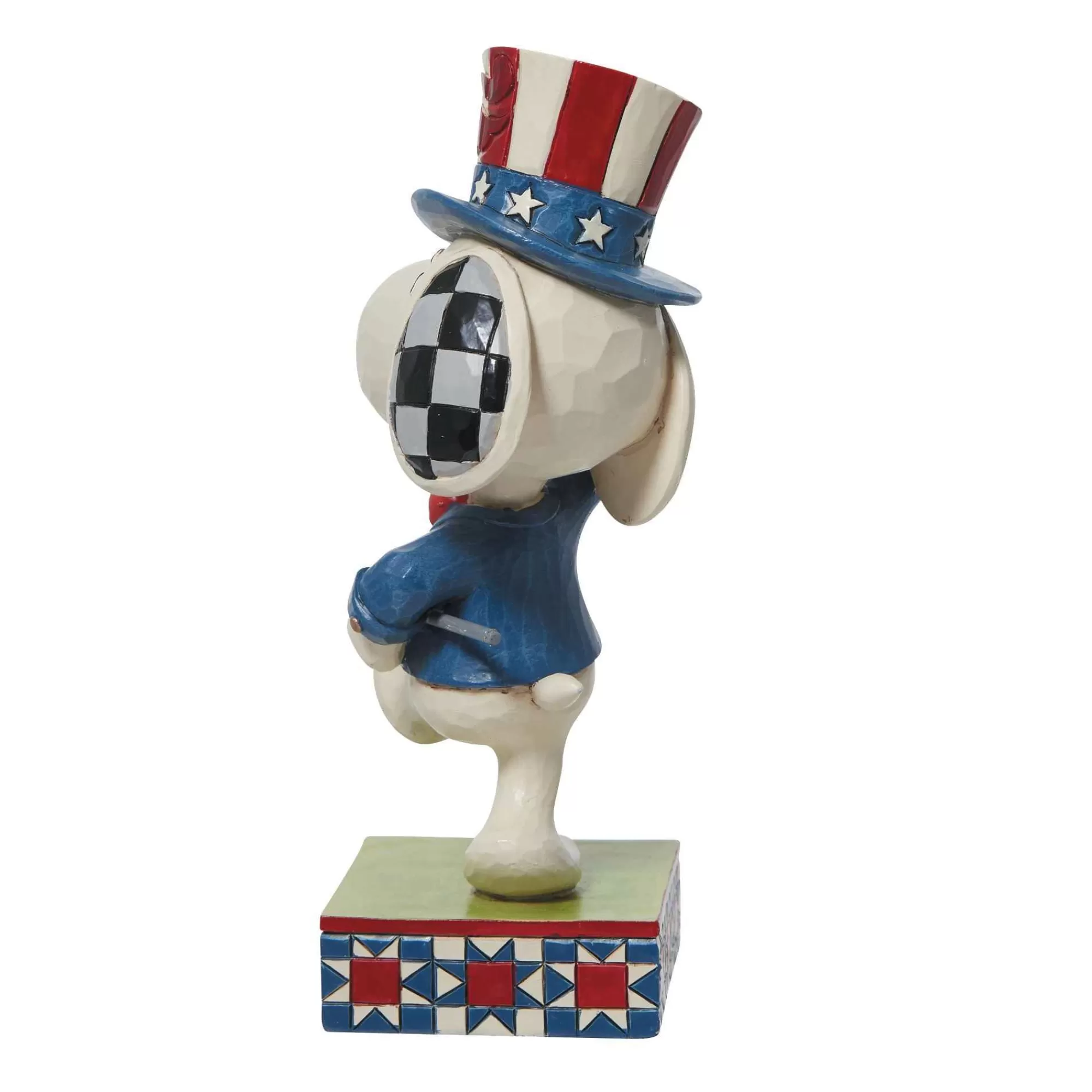 Peanuts by Jim Shore Patriotic Snoopy Marching